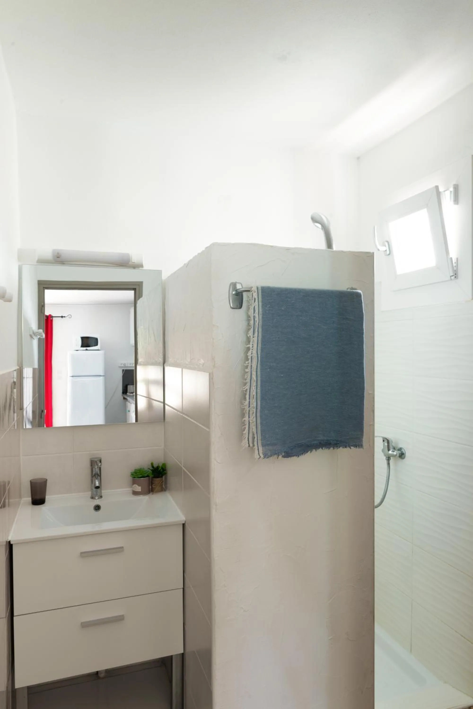 Shower in Domaine Bocca di Feno