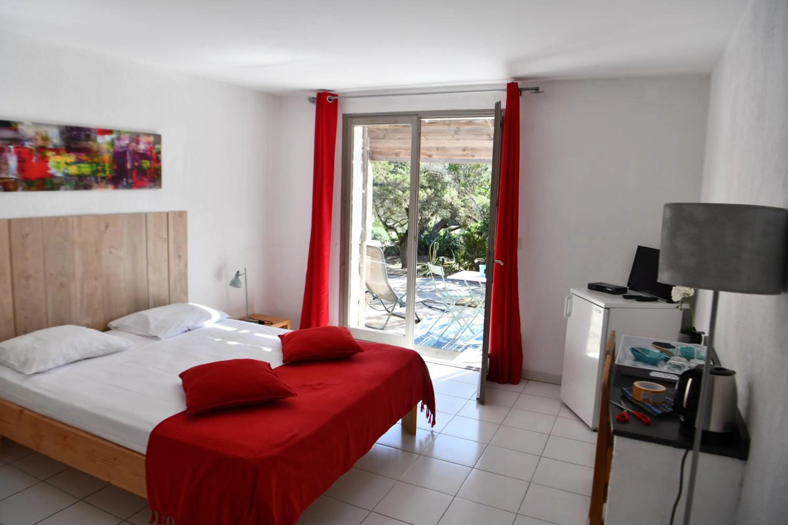 Bed in Domaine Bocca di Feno