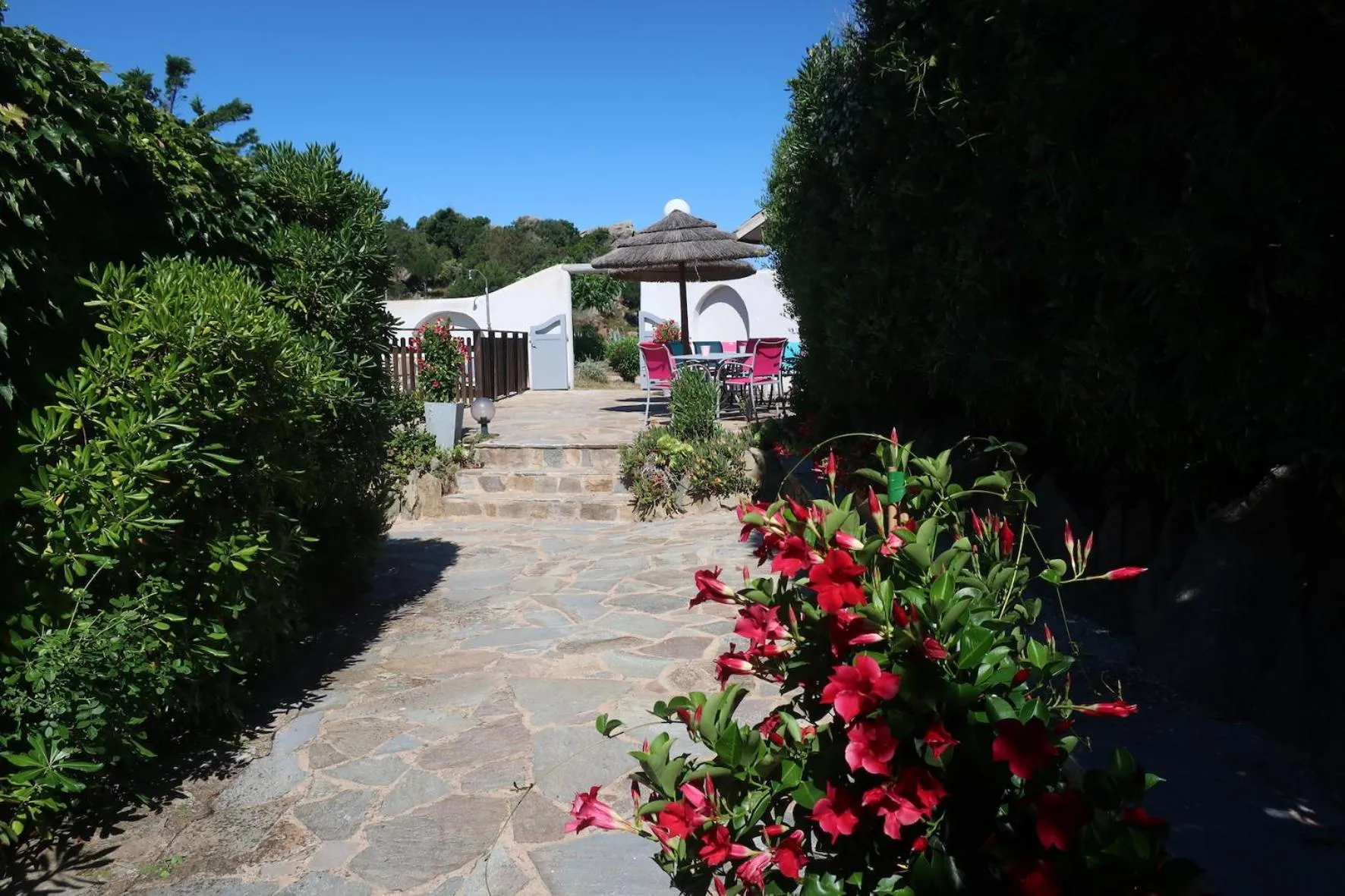 Facade/entrance in Domaine Bocca di Feno