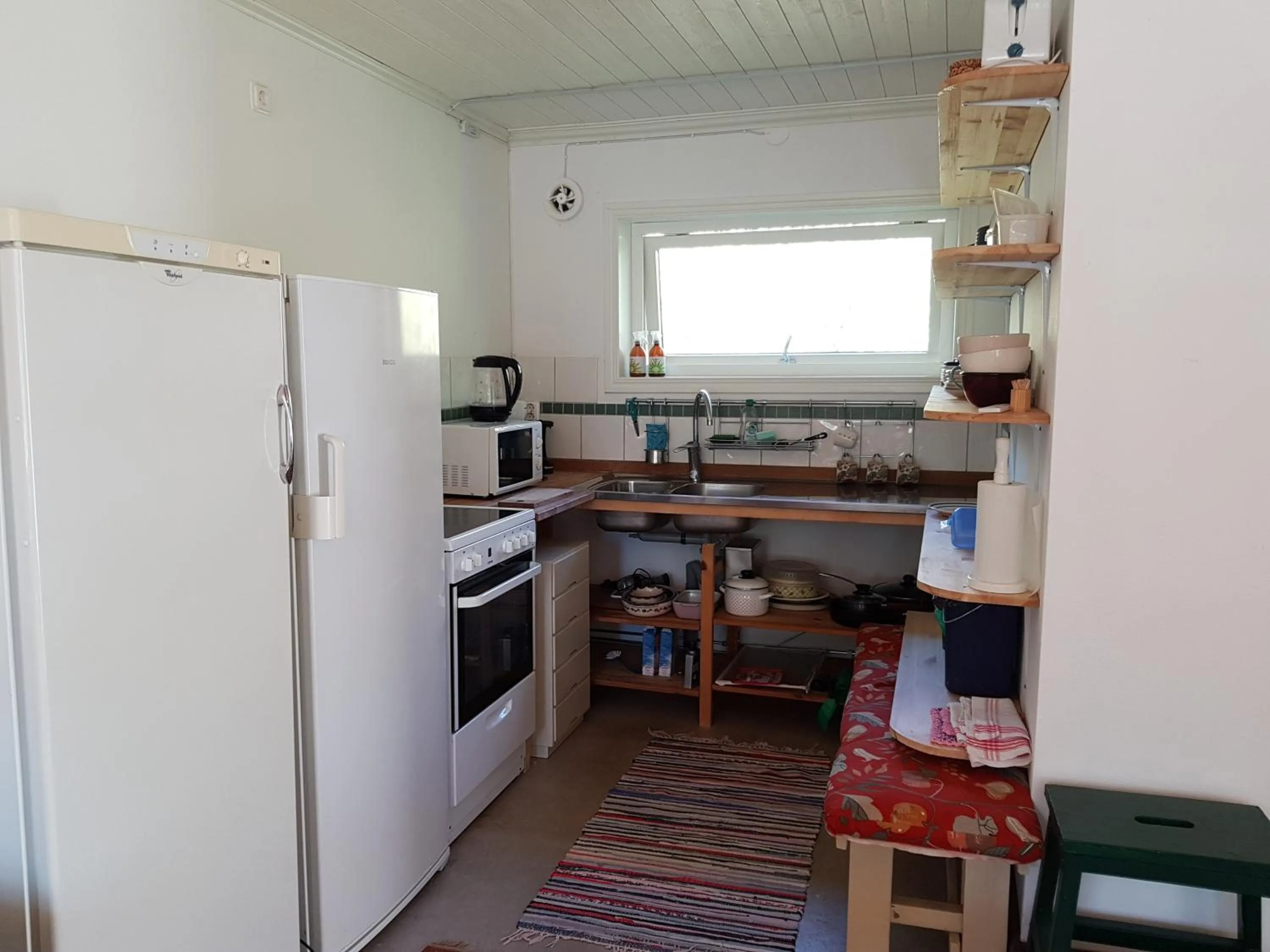 Kitchen or kitchenette in Perenner på bakgården