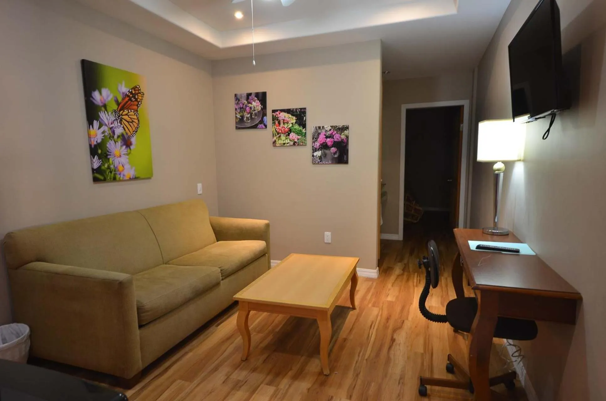 Living room in Suites del Sol