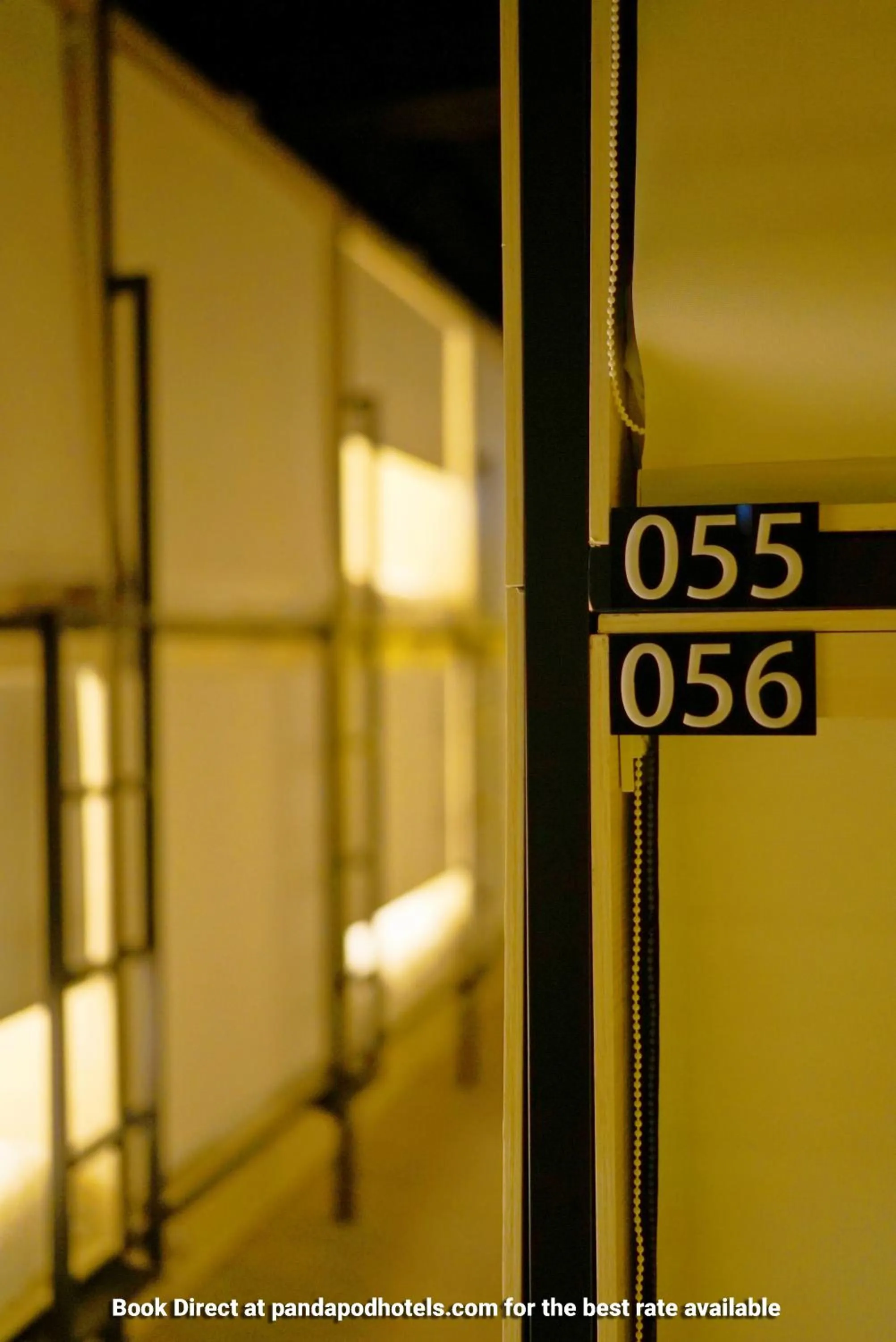 Bedroom in Panda Pod Hotel