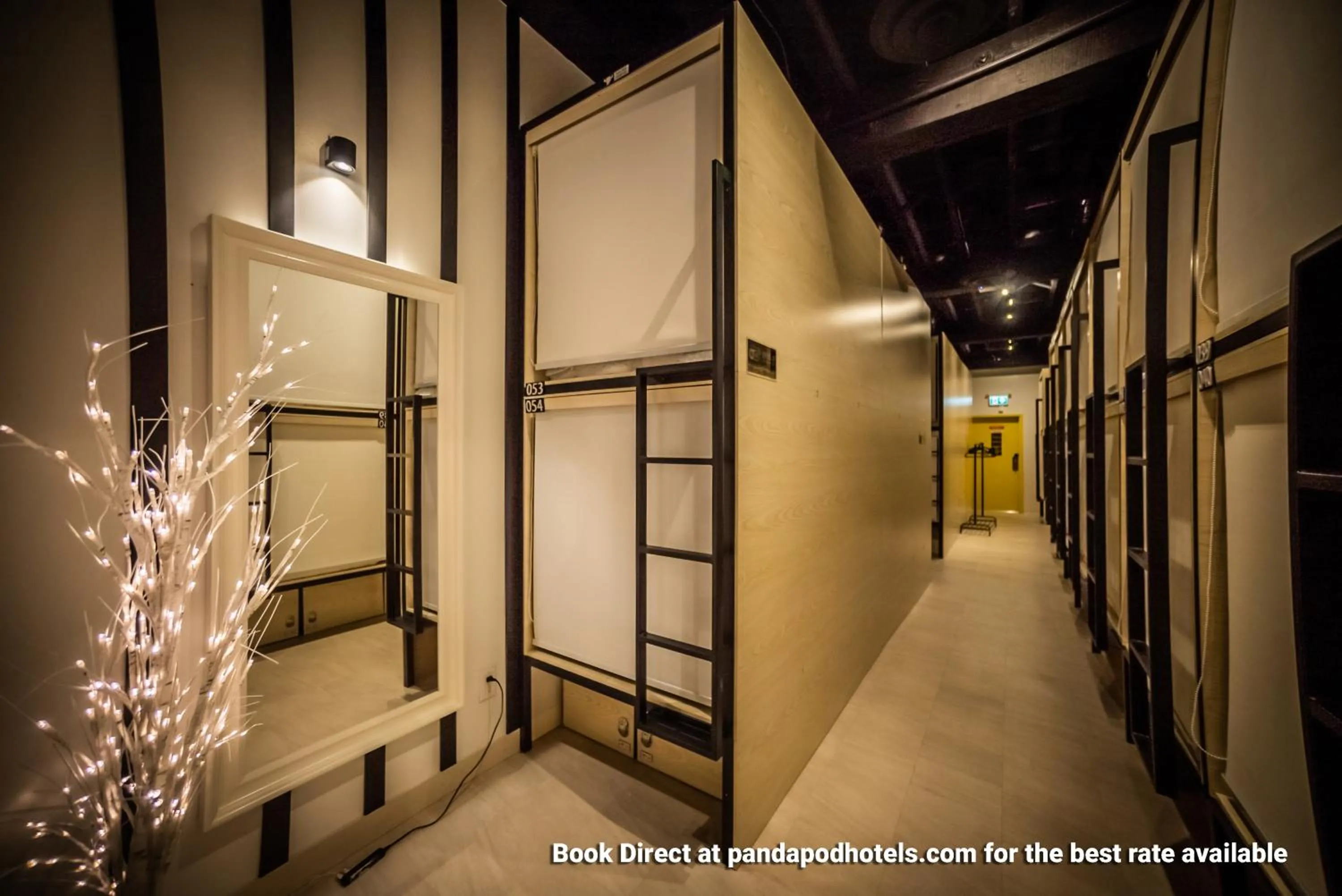 Bedroom in Panda Pod Hotel