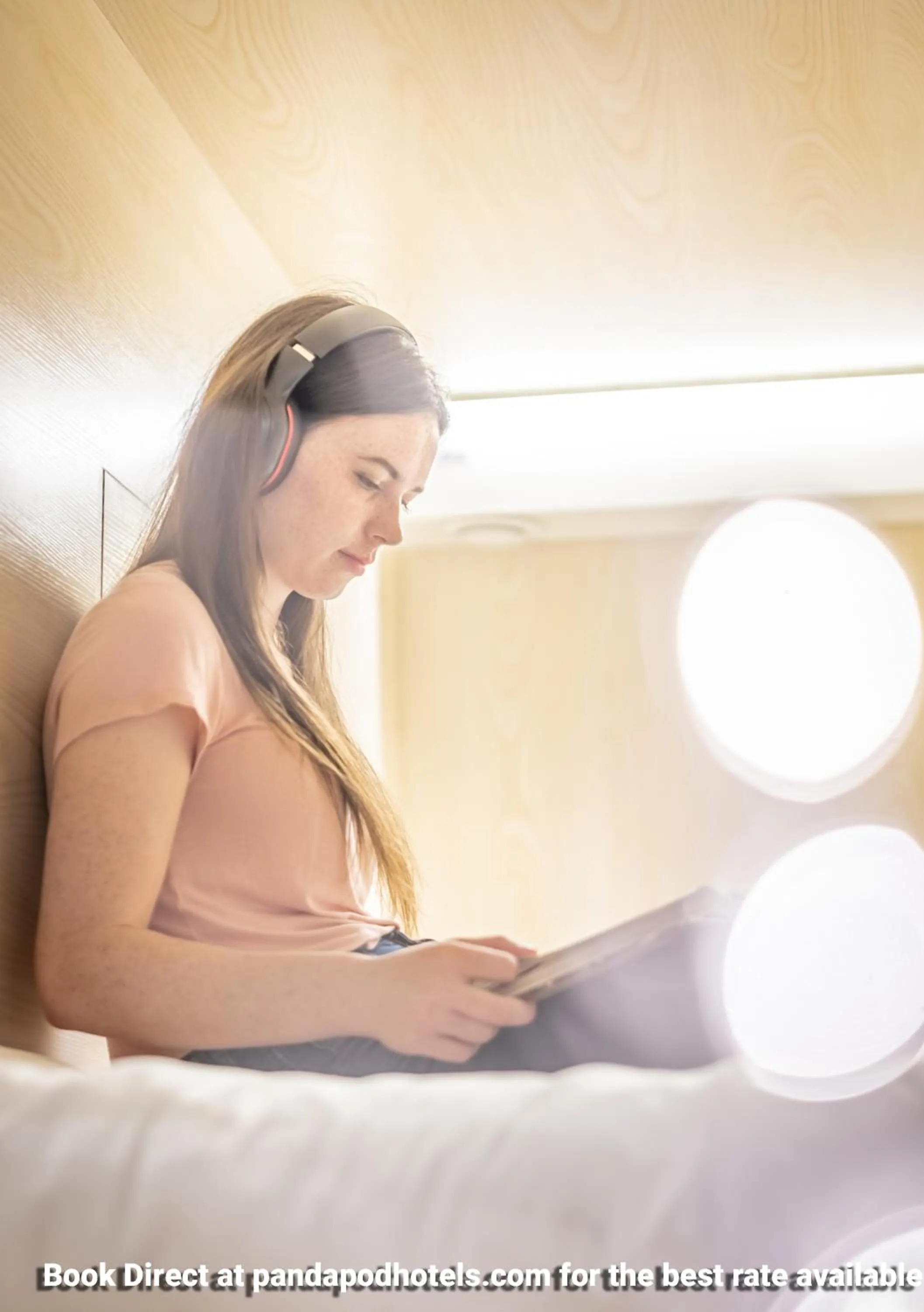 Bedroom in Panda Pod Hotel
