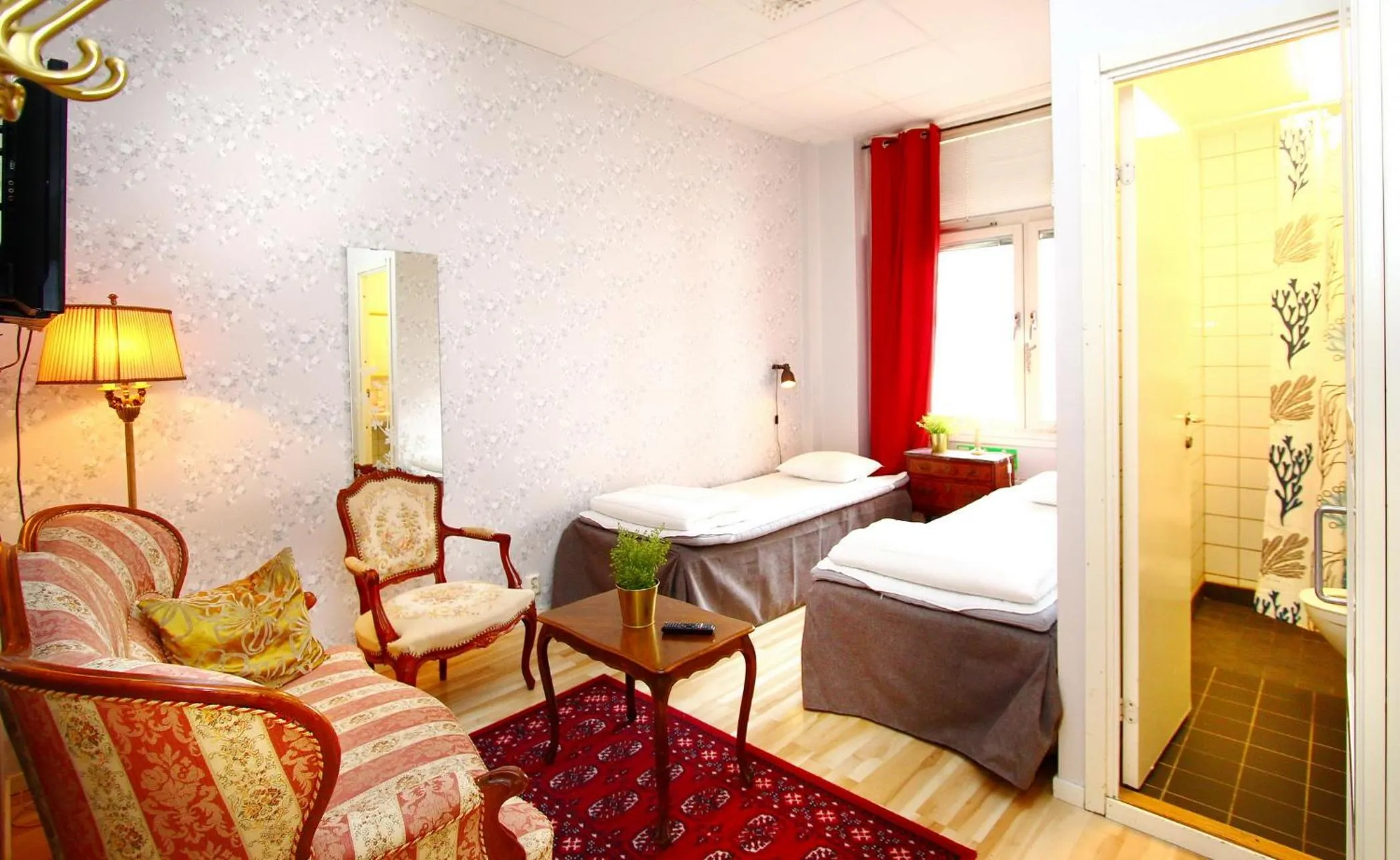 Twin Room in Rut & Ragnars Vandrarhem