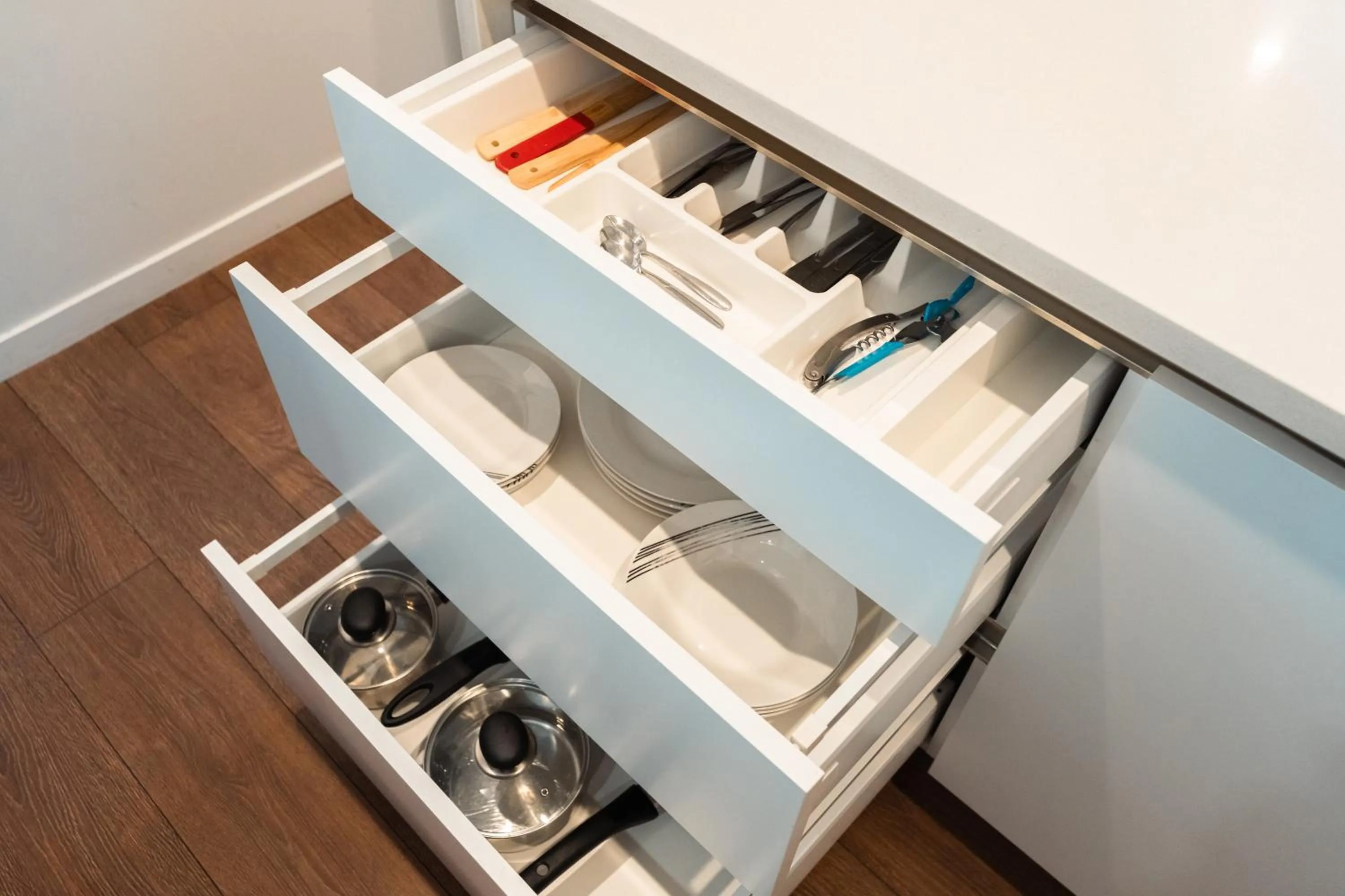 kitchen in The Edgerley Suites