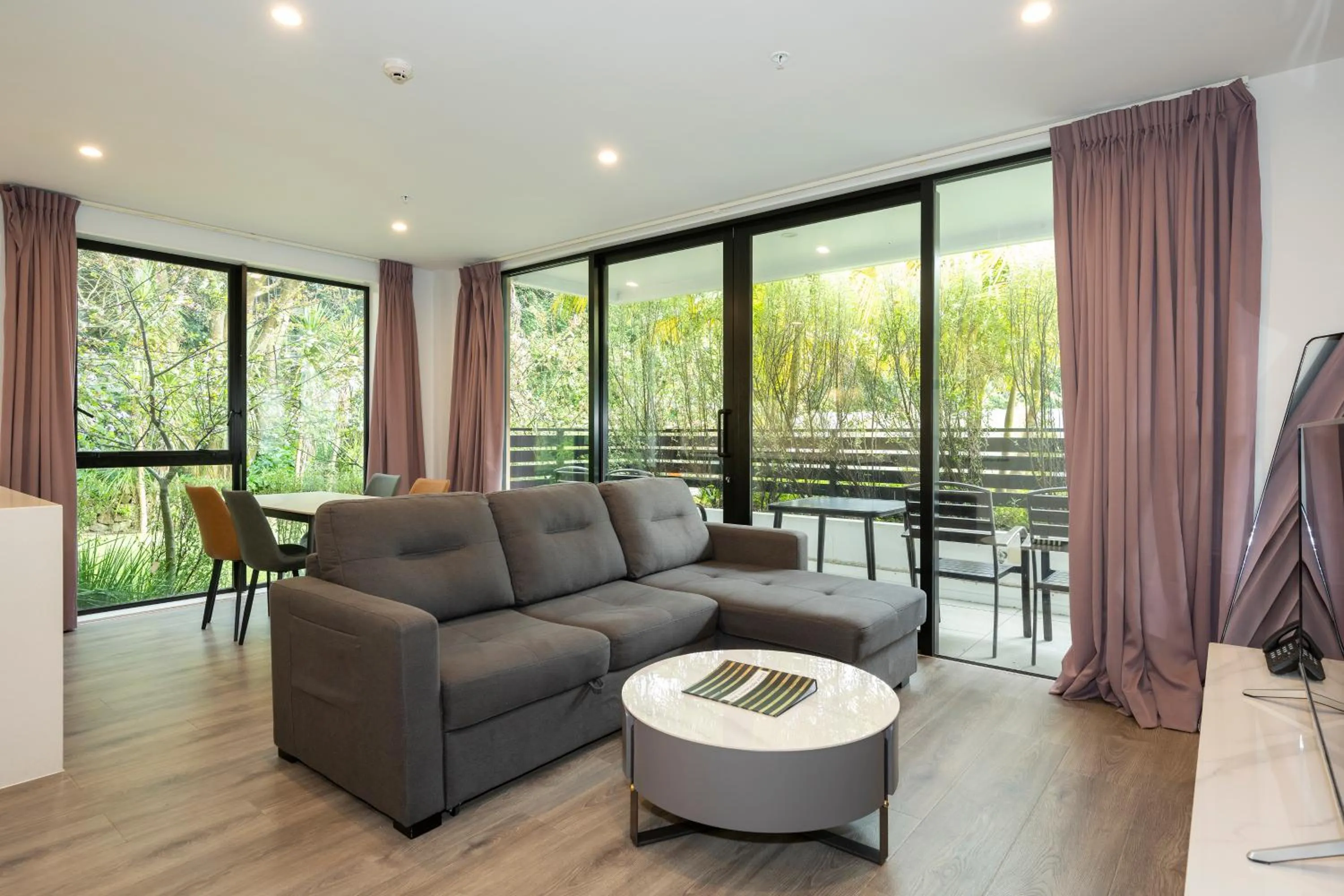 Living room in The Edgerley Suites