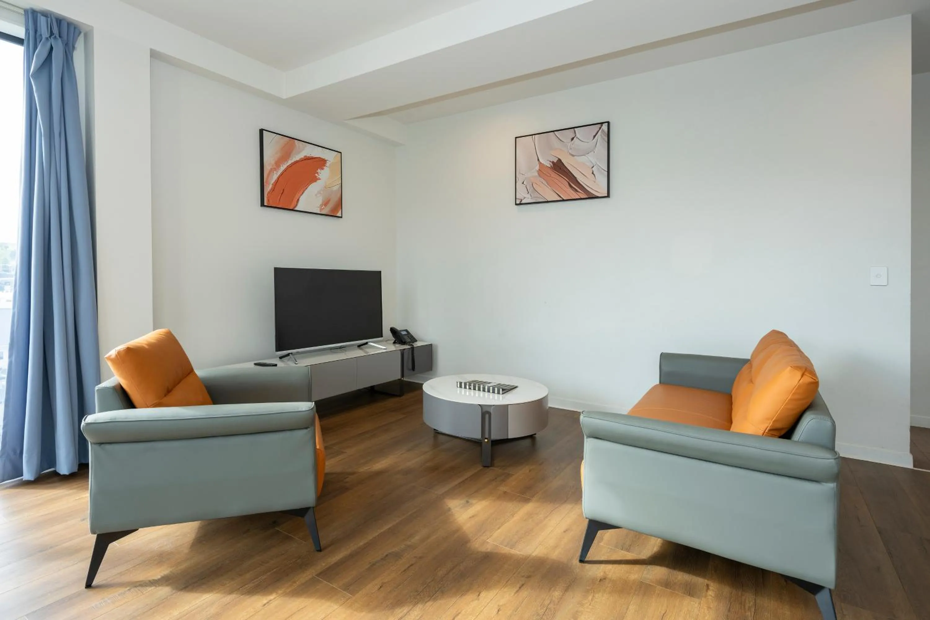 Living room in The Edgerley Suites