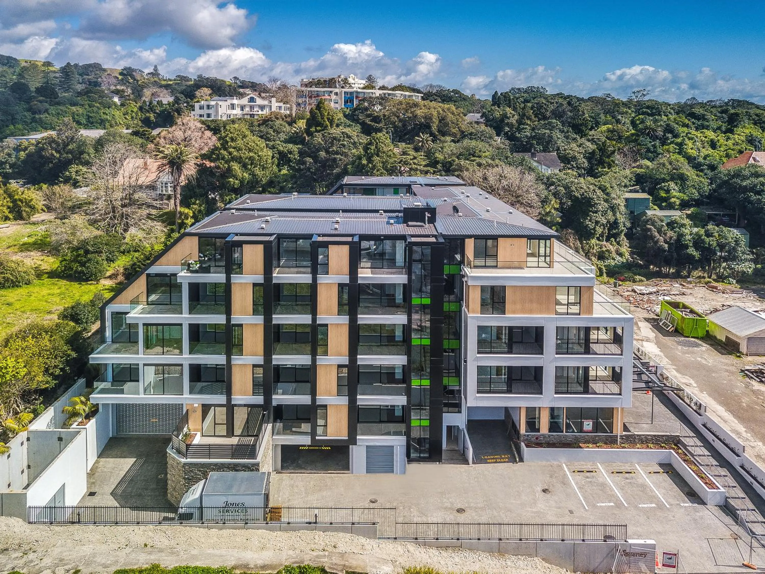 Bird's eye view in The Edgerley Suites