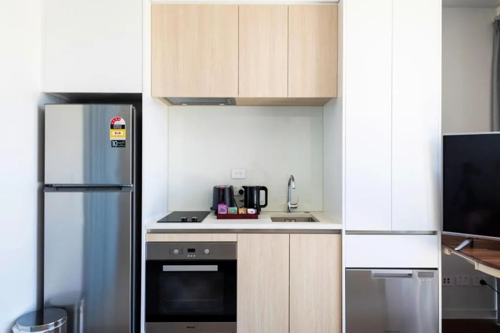 Kitchen or kitchenette in The Edgerley Suites