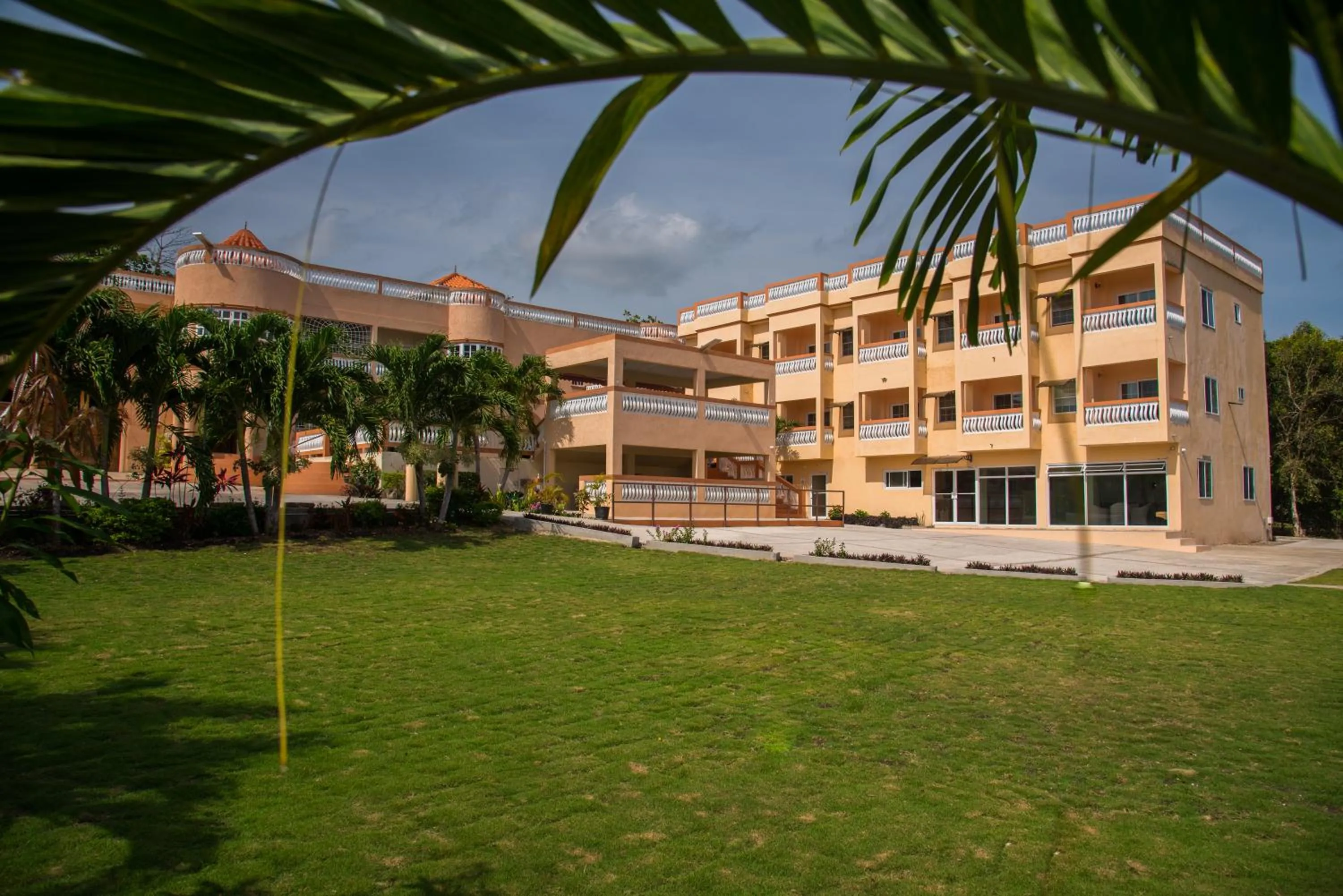 Inner courtyard view in GC Resort