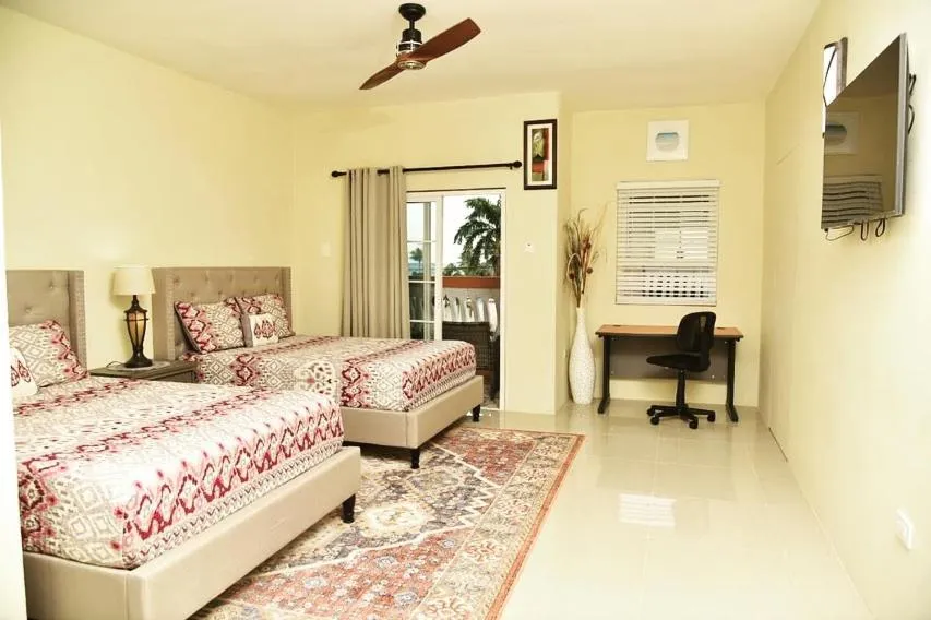 fireplace, Bed in GC Resort