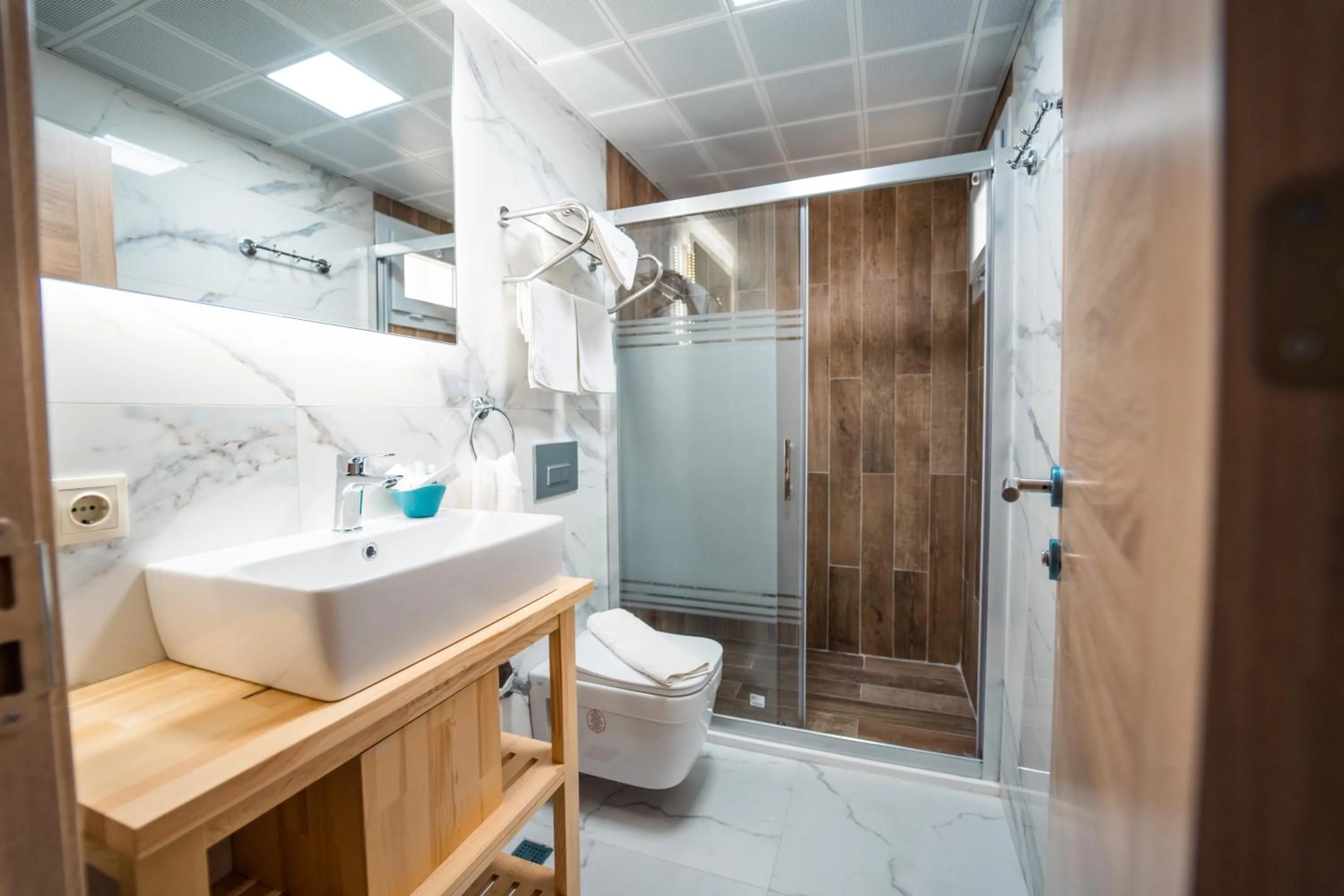 Bathroom in Twins Hotel Çeşme