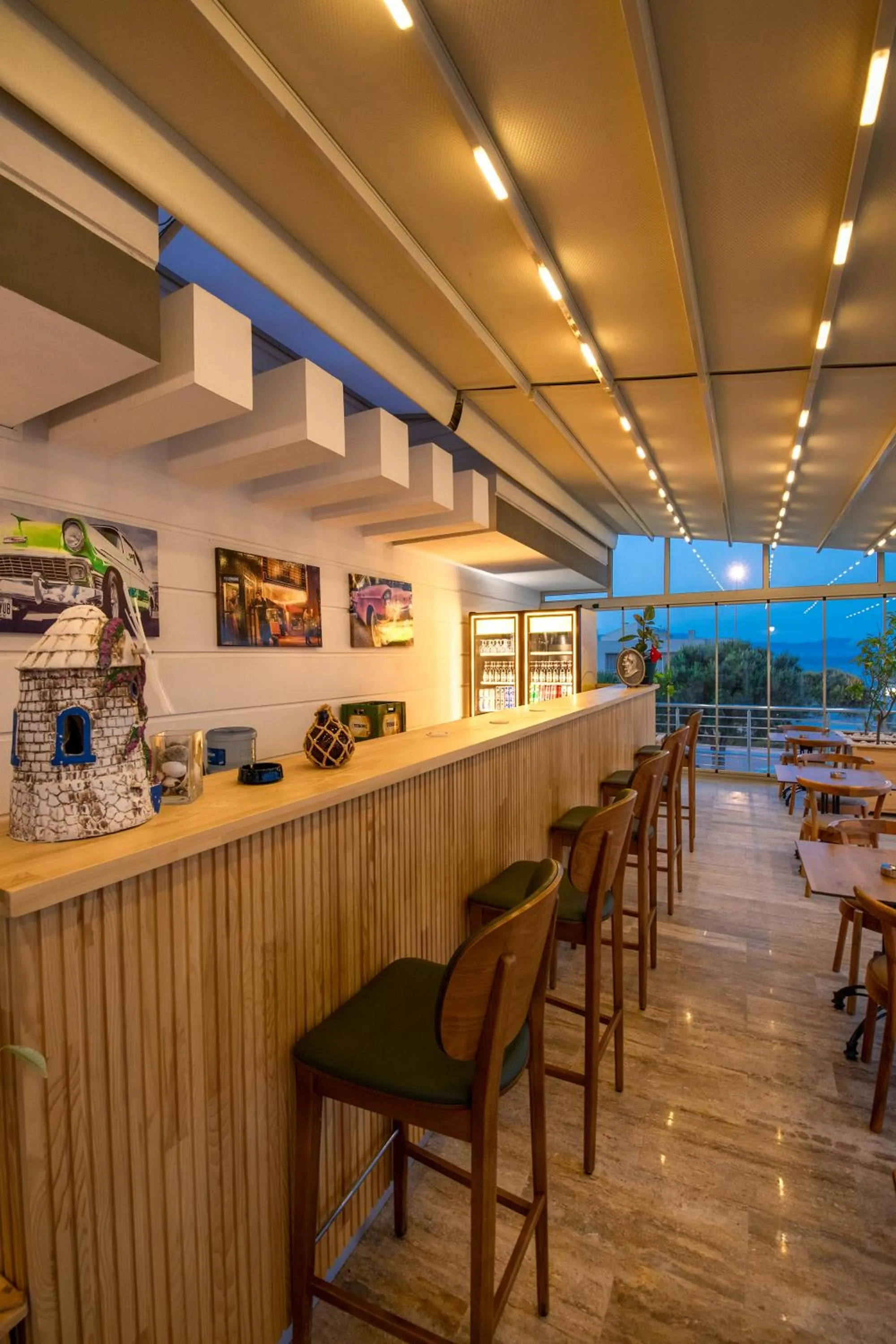 Lounge or bar in Twins Hotel Çeşme