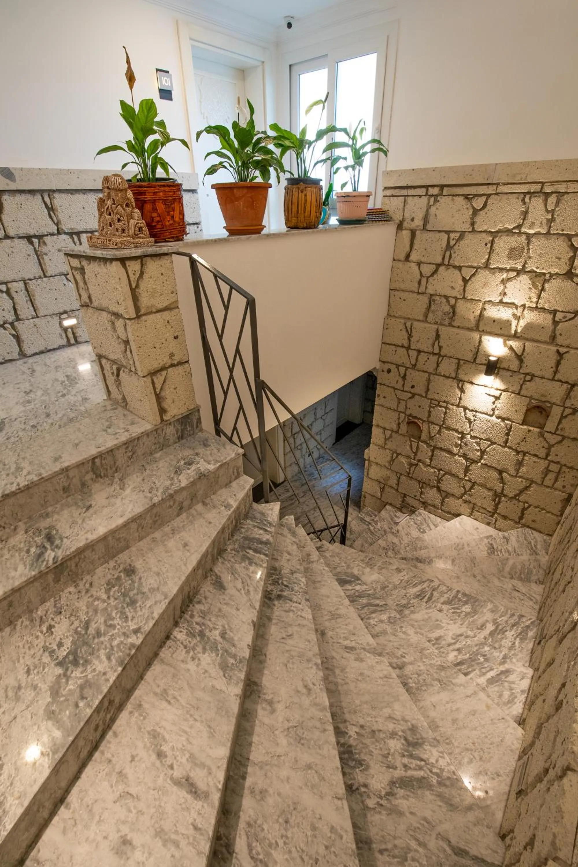 Decorative detail in Twins Hotel Çeşme