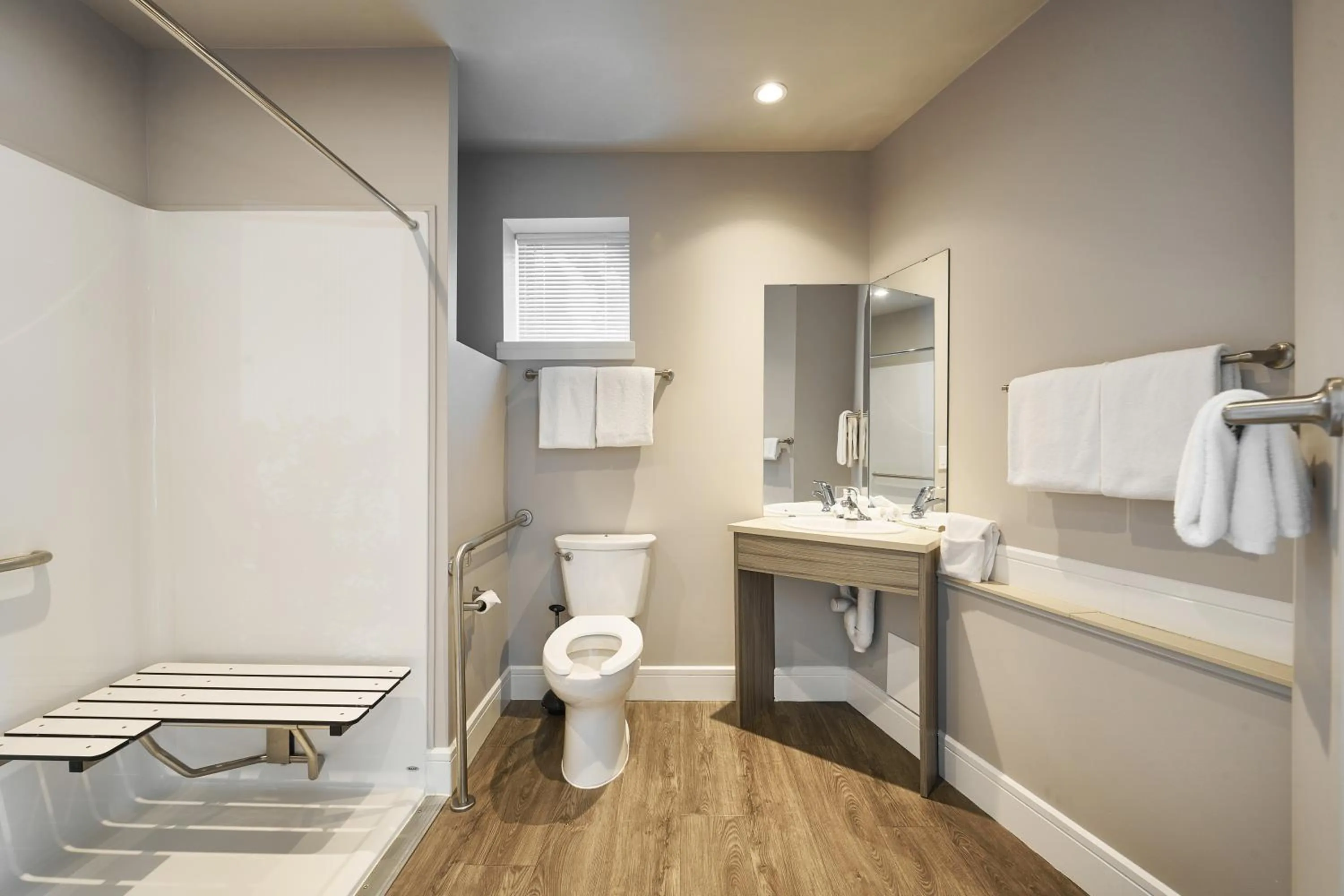 Bathroom in SoLo Suites