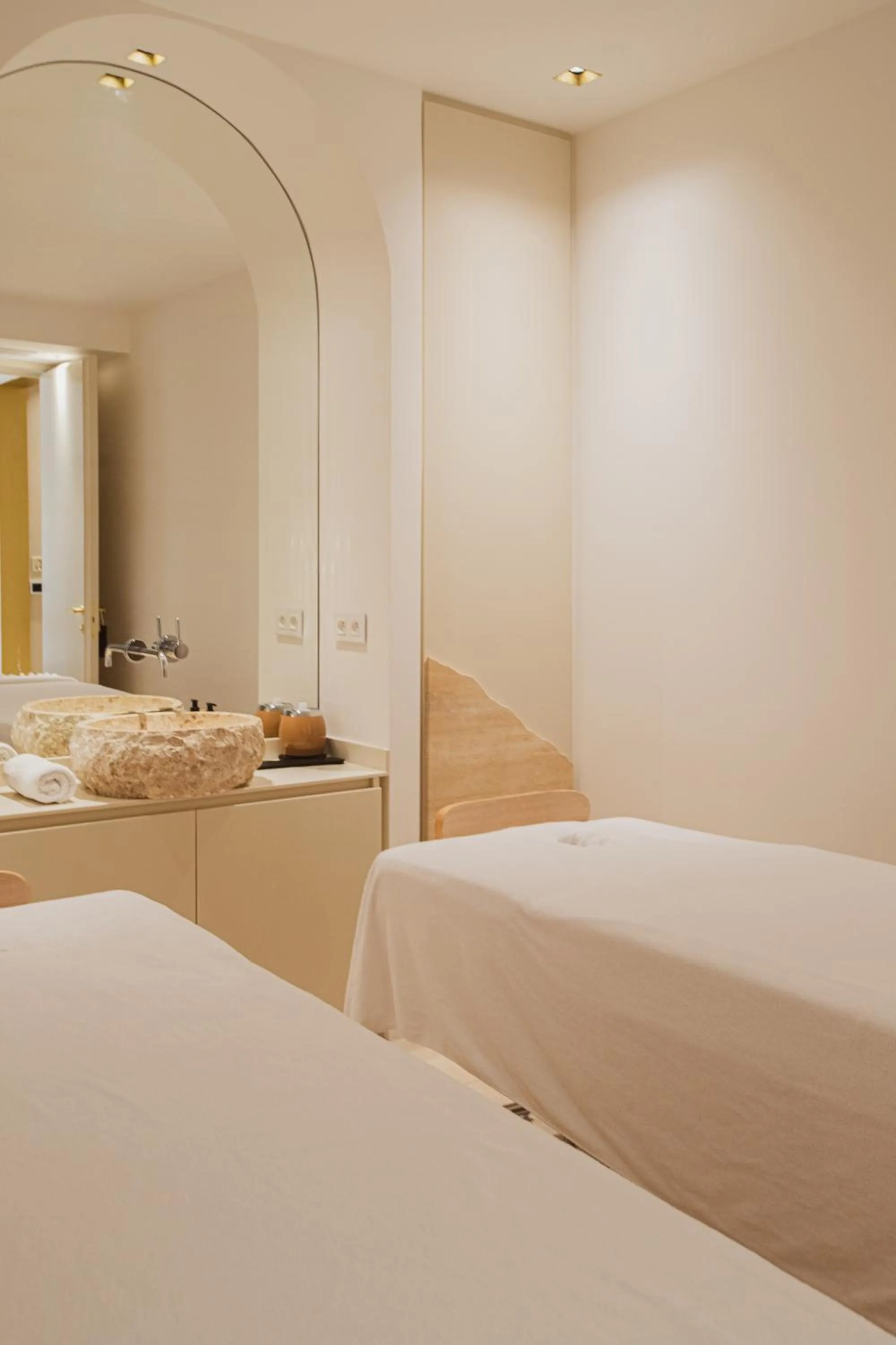 Bed in Hôtel Cala di Greco