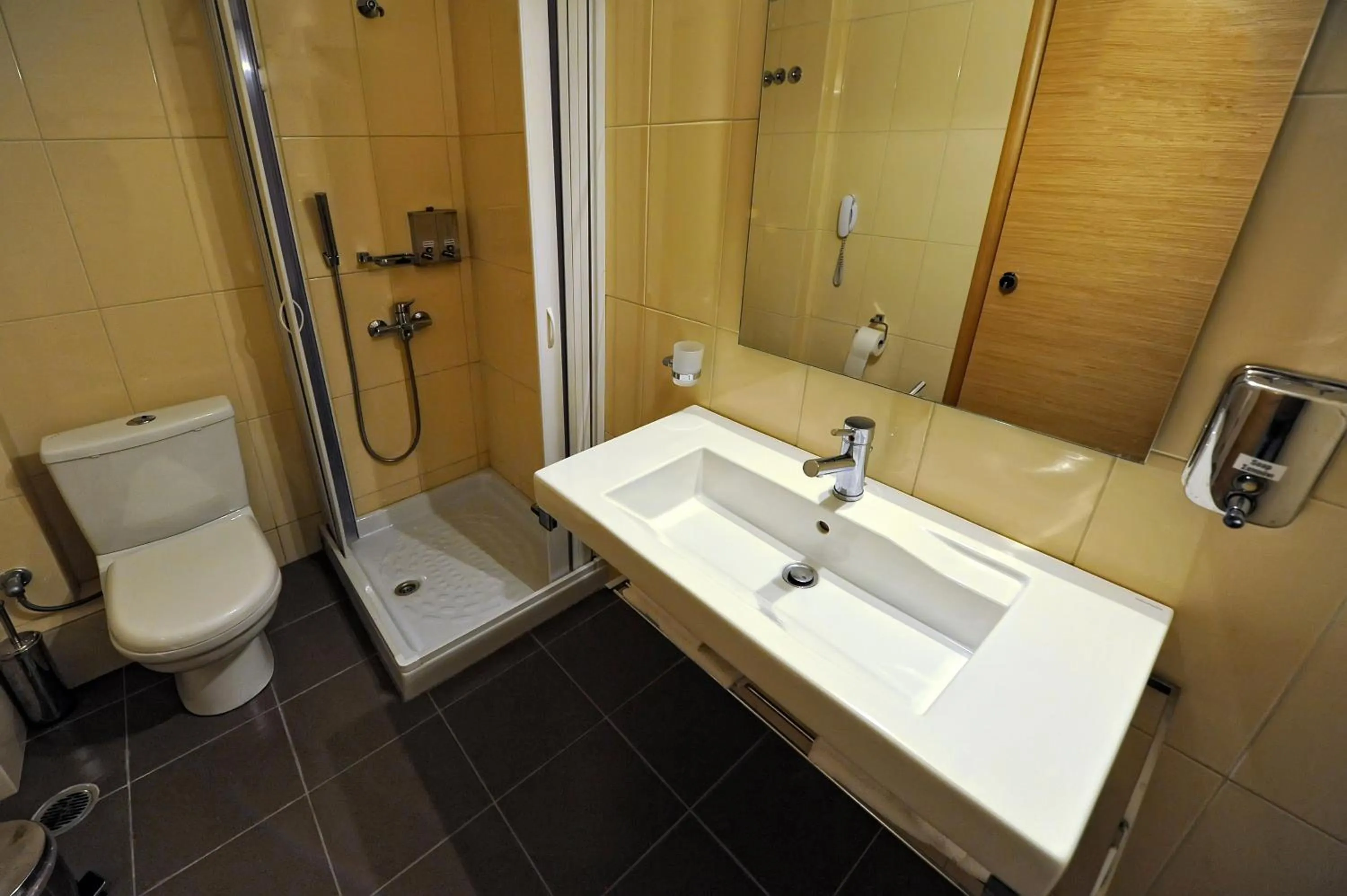 Bathroom in Haikos Hotel