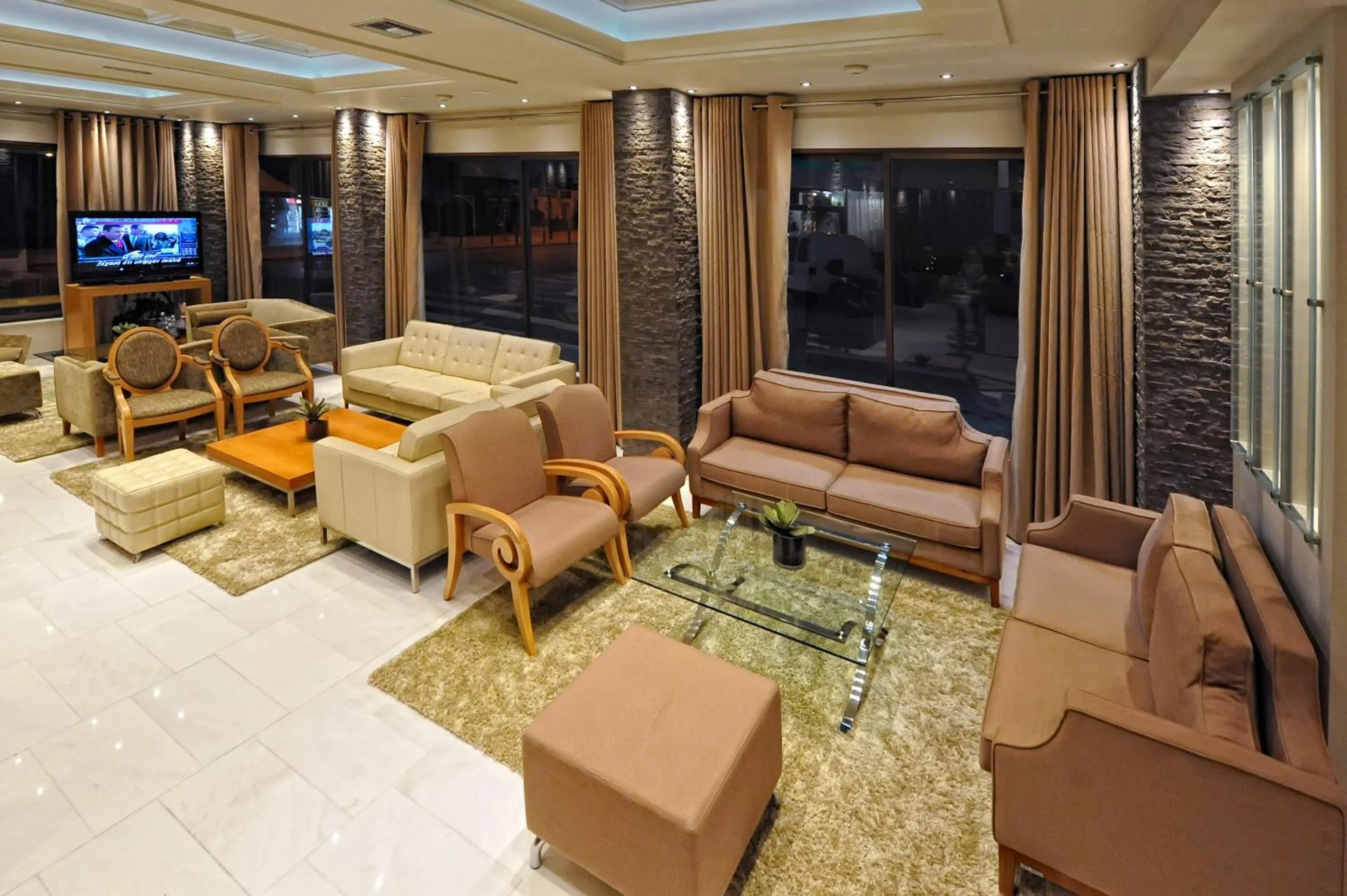 Lobby or reception in Haikos Hotel