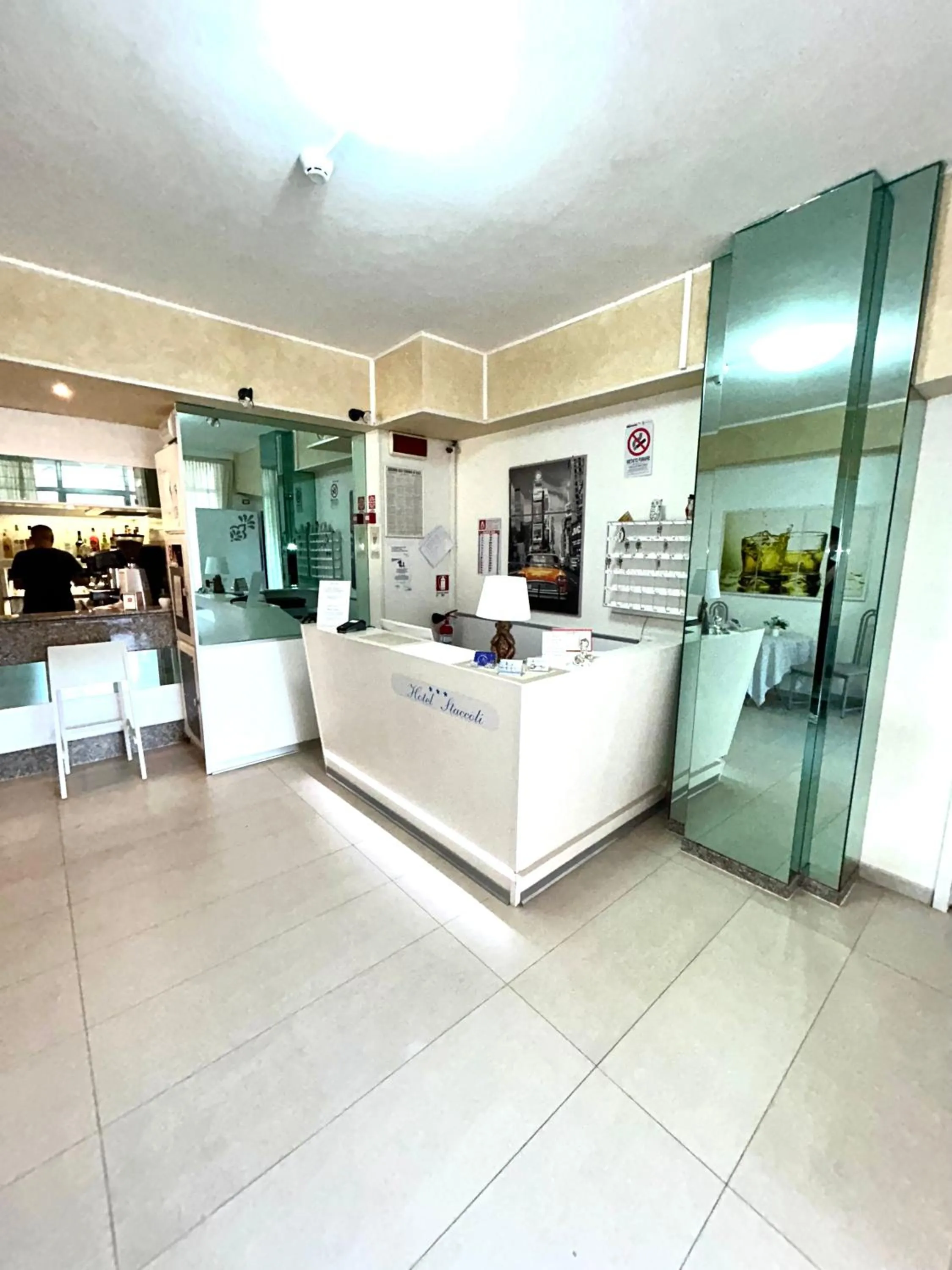 Lobby or reception in Hotel Staccoli
