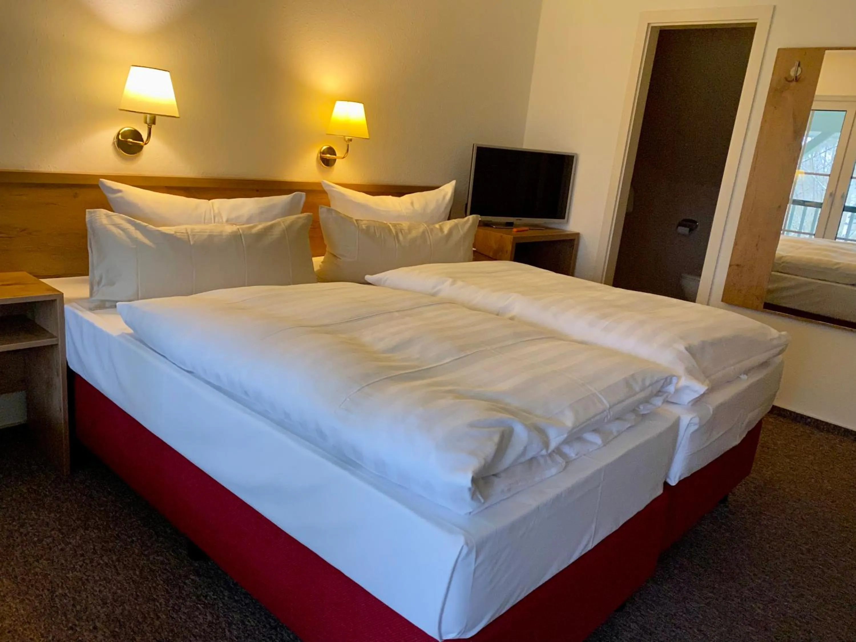 Bed in Landhaus am Schaalsee