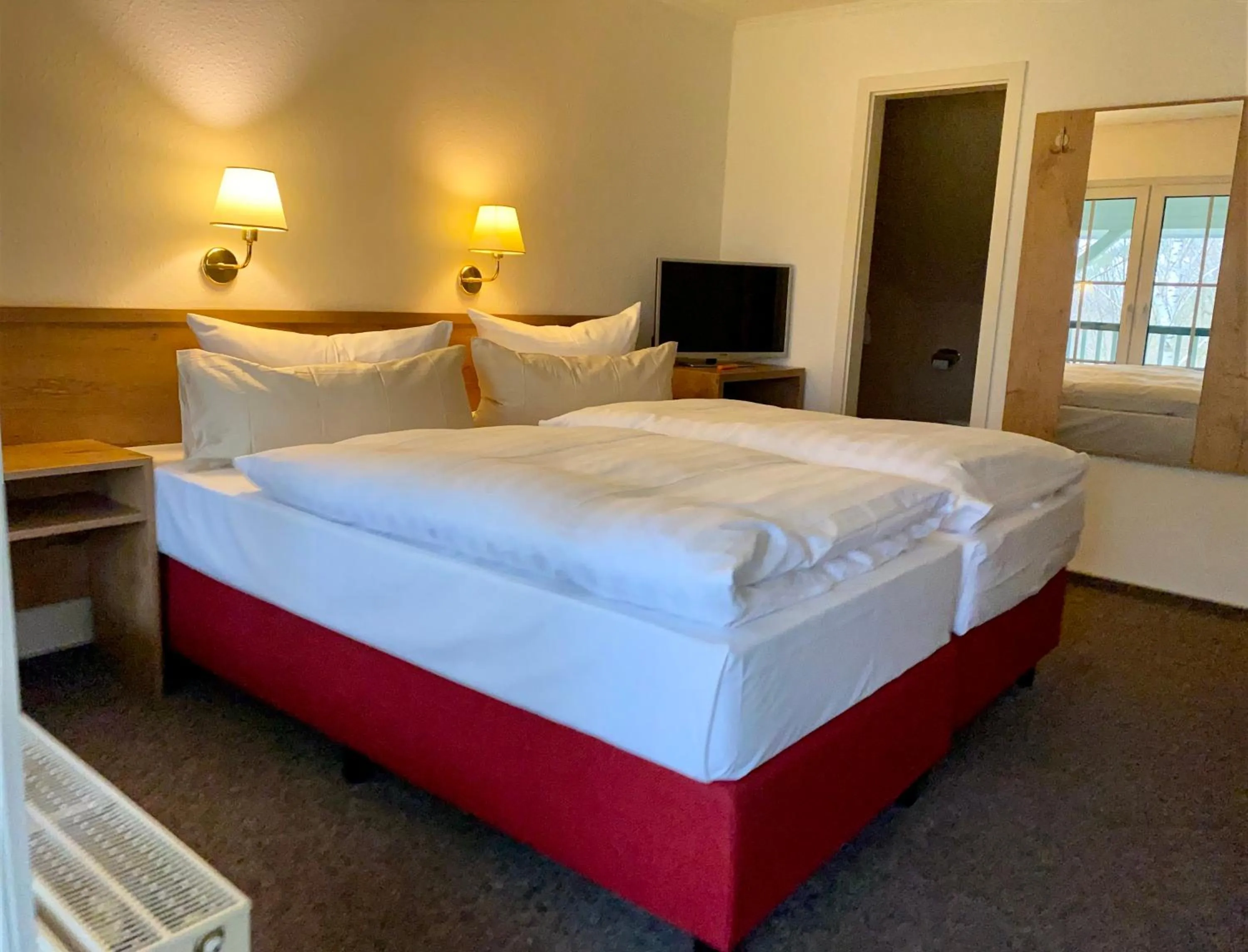 Bed in Landhaus am Schaalsee