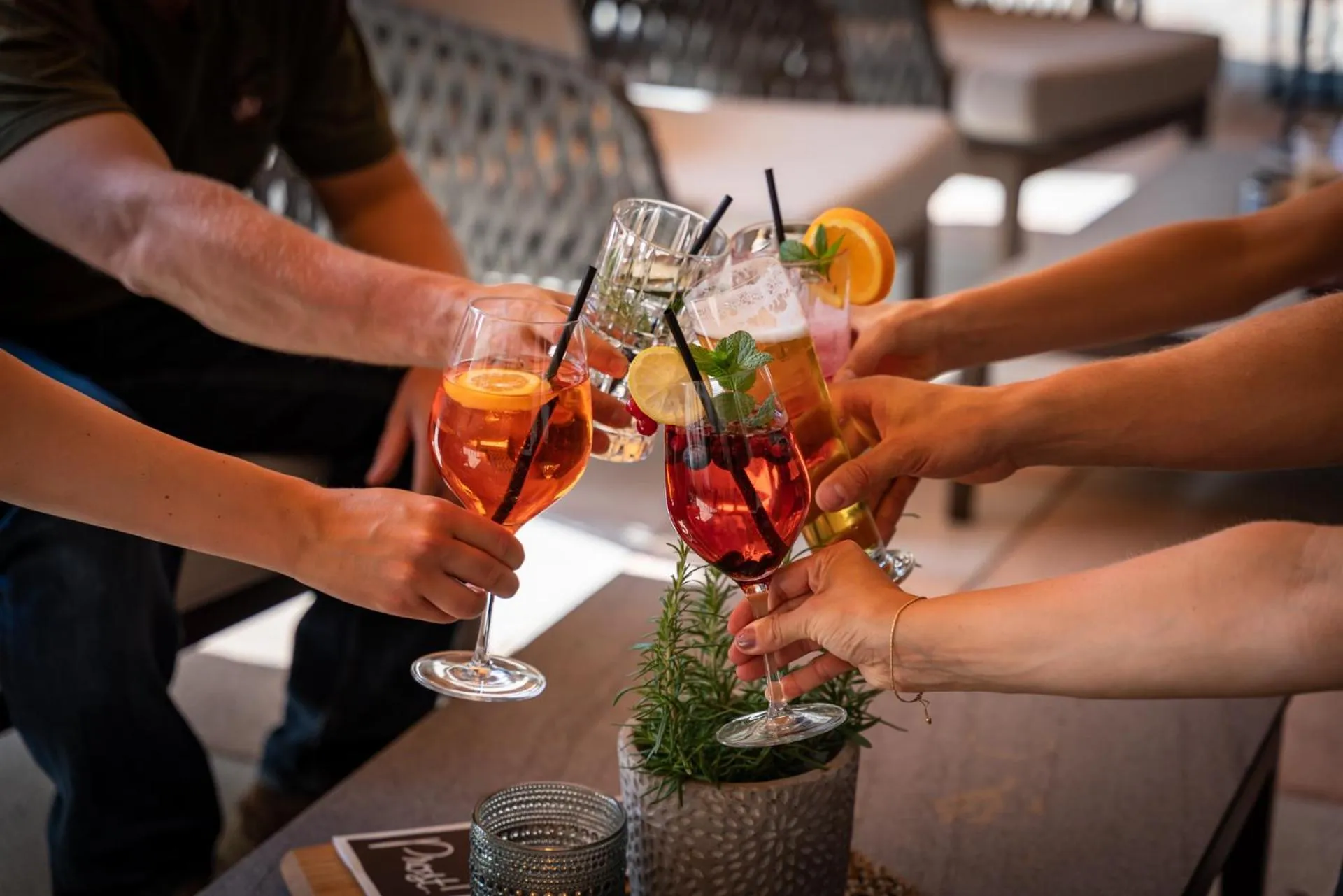 Balcony/Terrace in Sepp & Hannis Suiten im Dorf