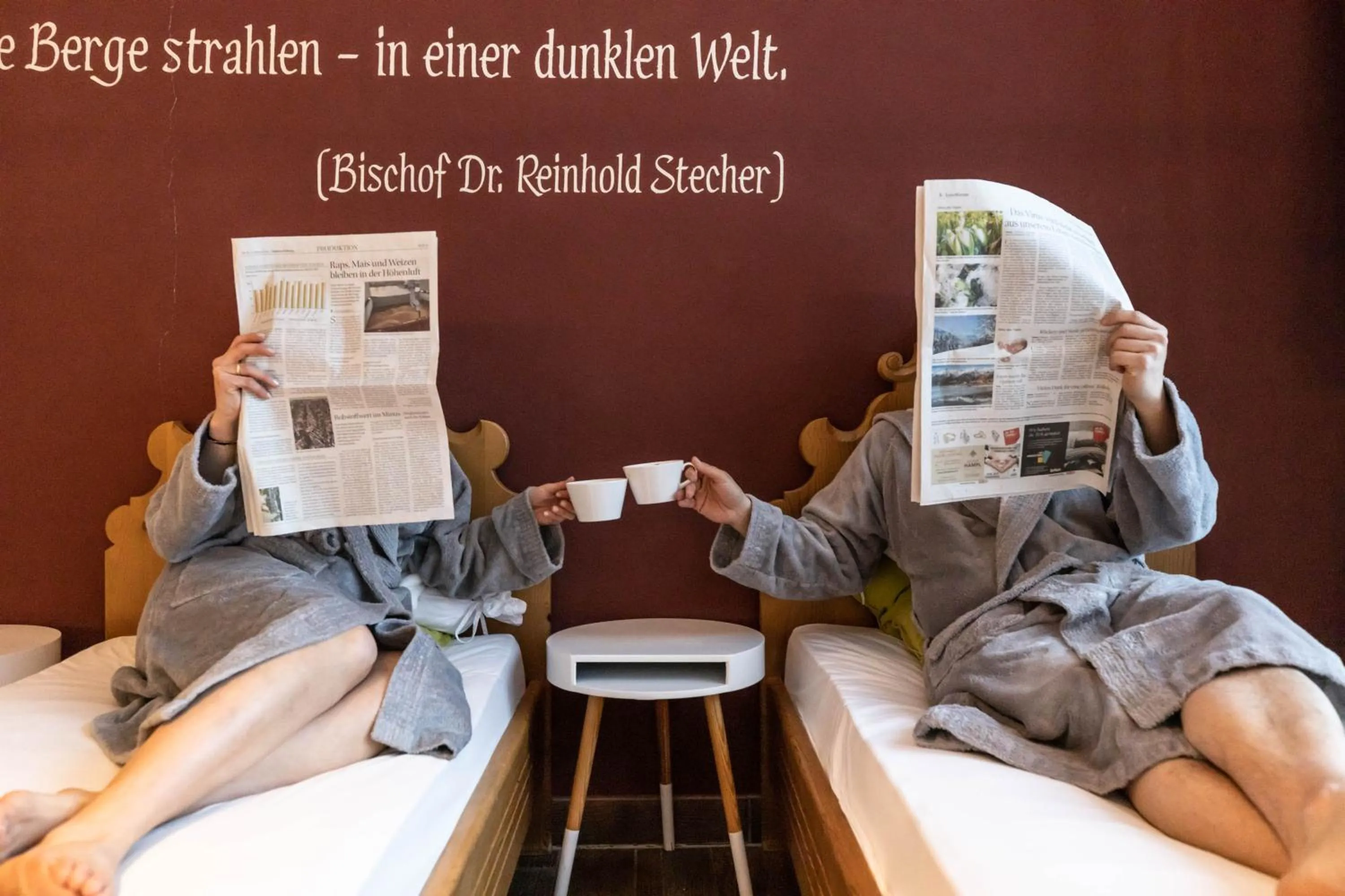 Spa and wellness centre/facilities in Sepp & Hannis Suiten im Dorf