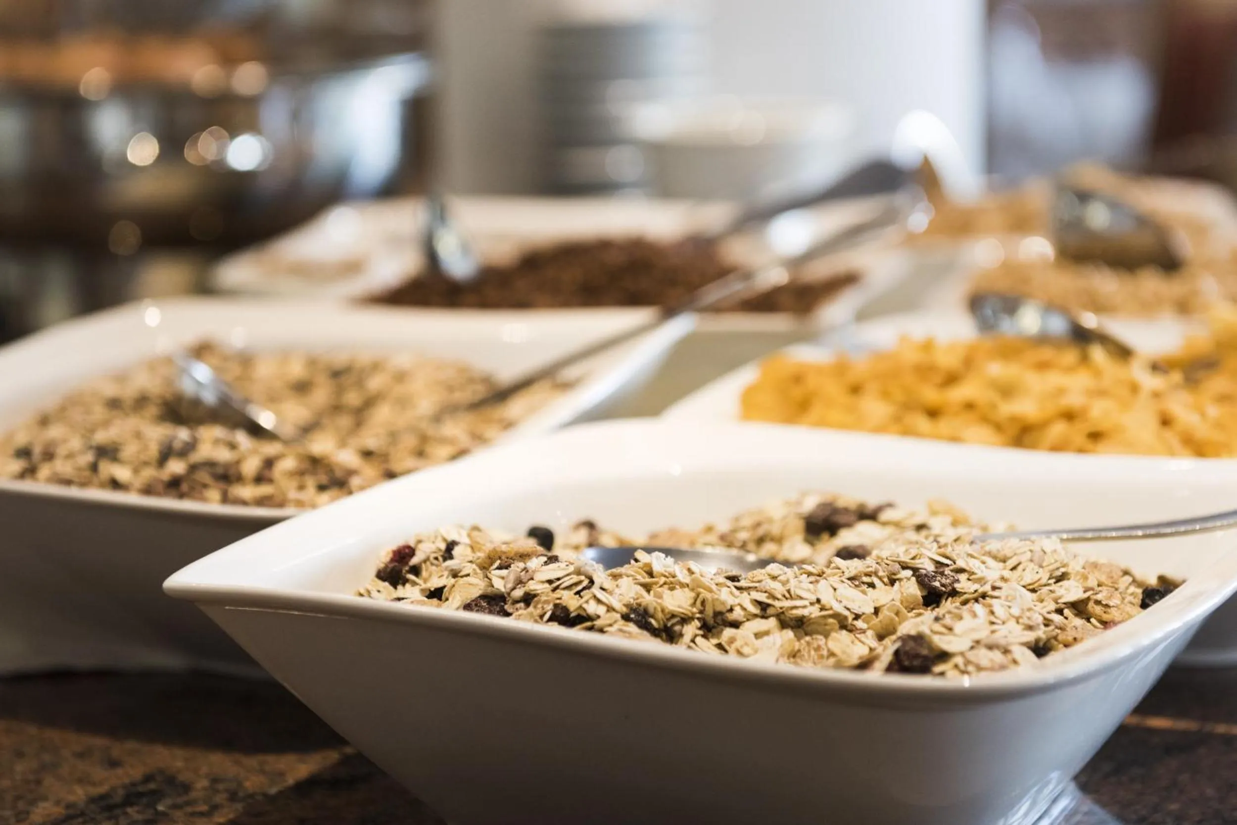 Buffet breakfast in Sepp & Hannis Suiten im Dorf