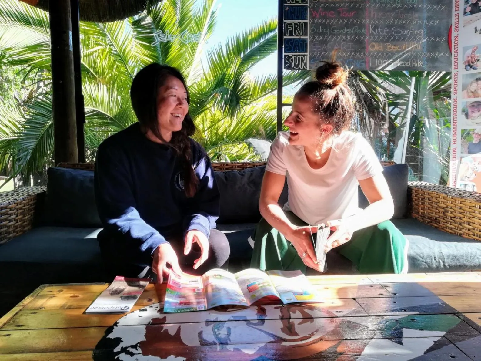 People in Saltycrax Backpackers and Surf Hostel