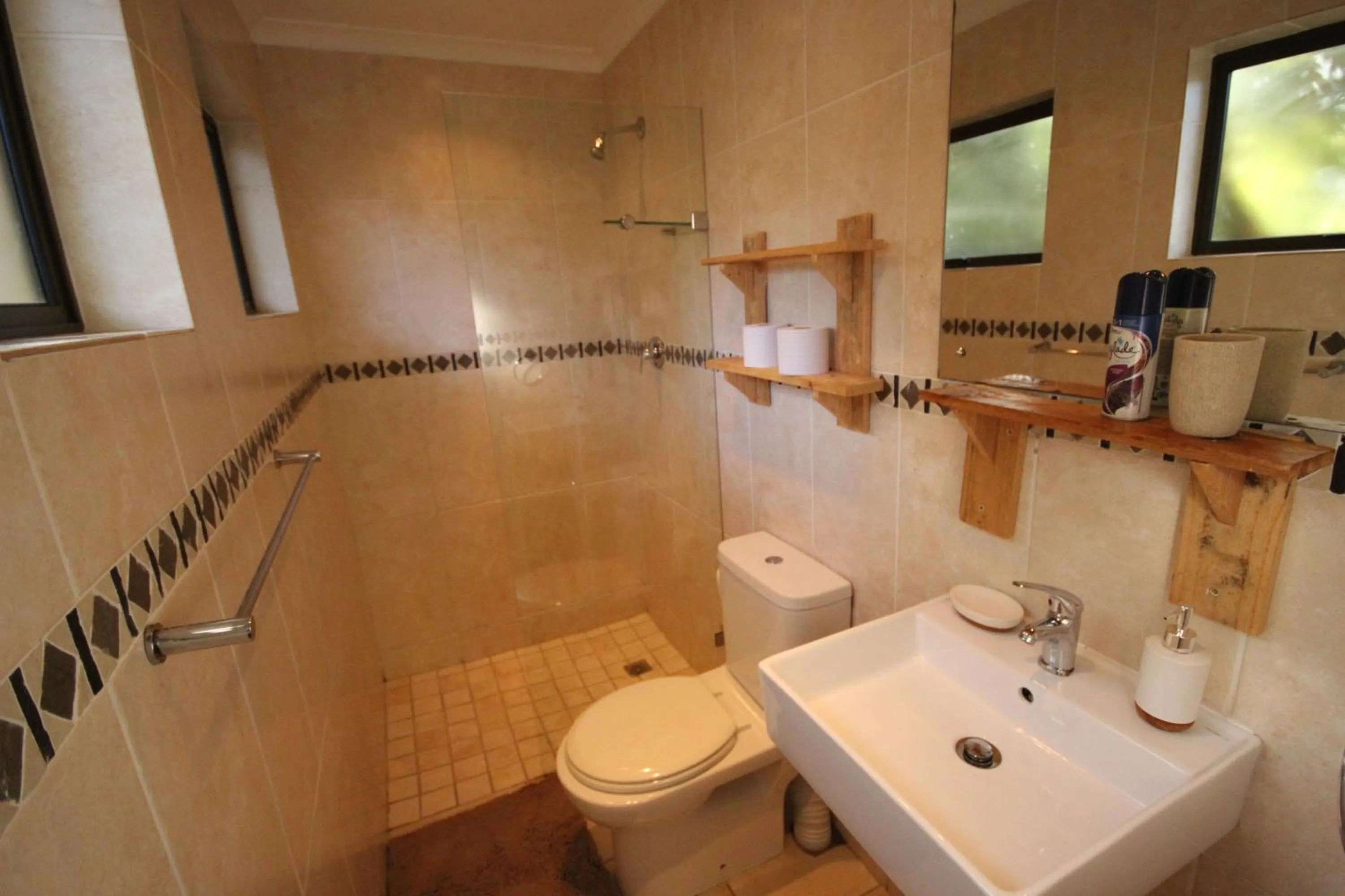 Bathroom in Saltycrax Backpackers and Surf Hostel