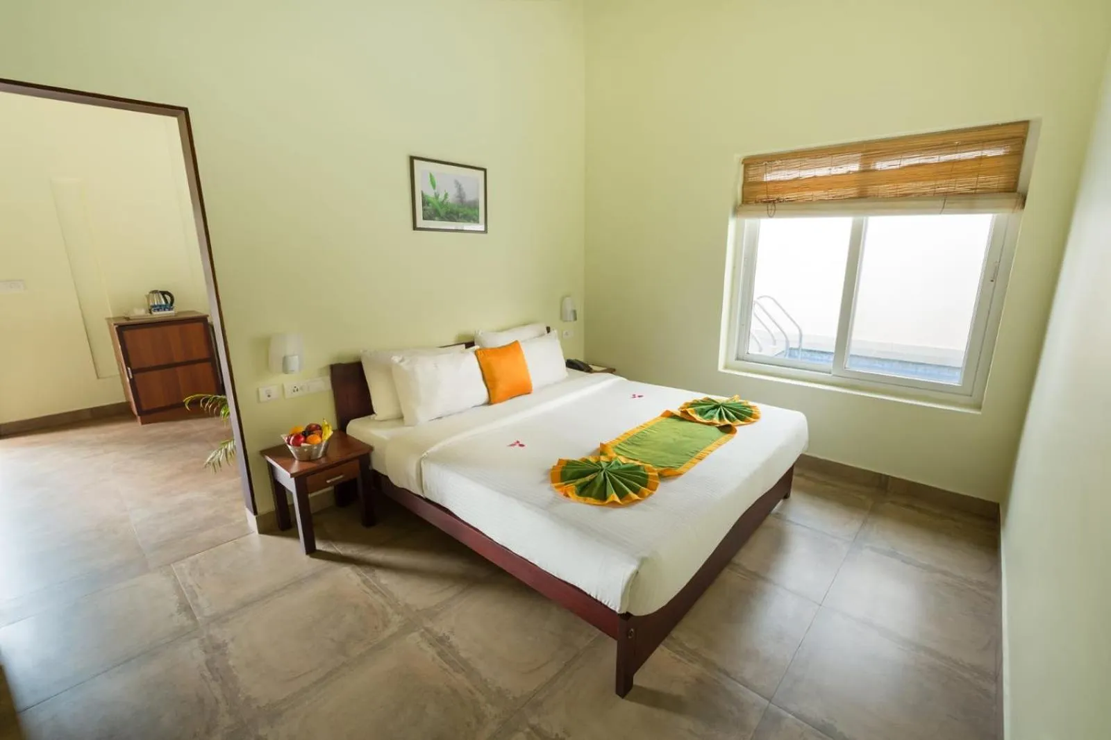 Bedroom, Bed in Abad Brookside Wayanad