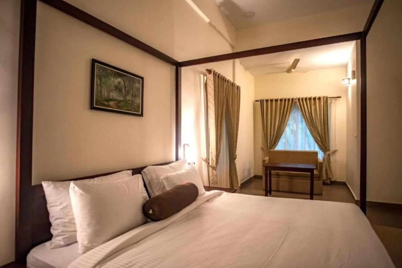 Bedroom, Bed in Abad Brookside Wayanad