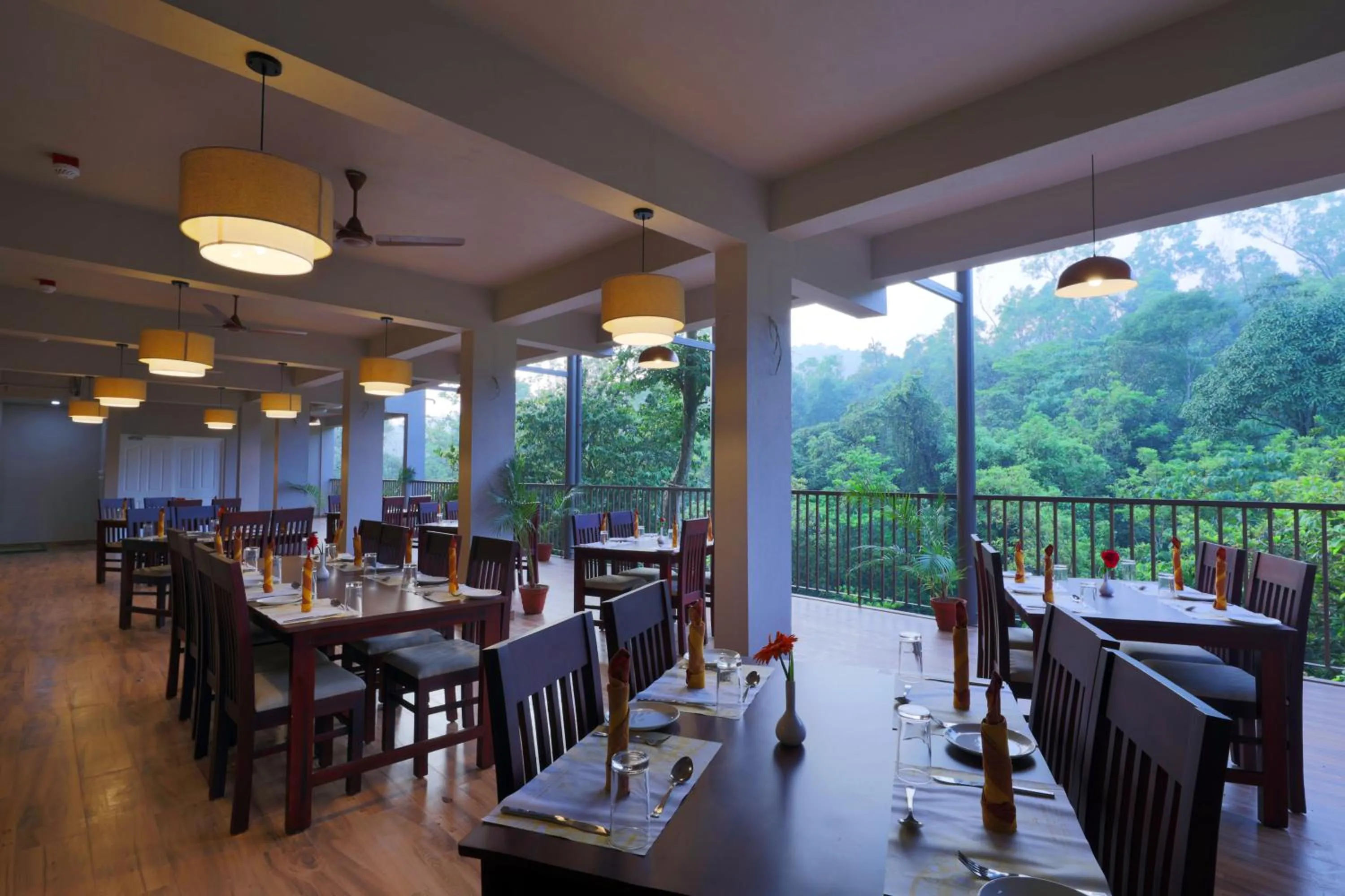 Restaurant/places to eat in Abad Brookside Wayanad