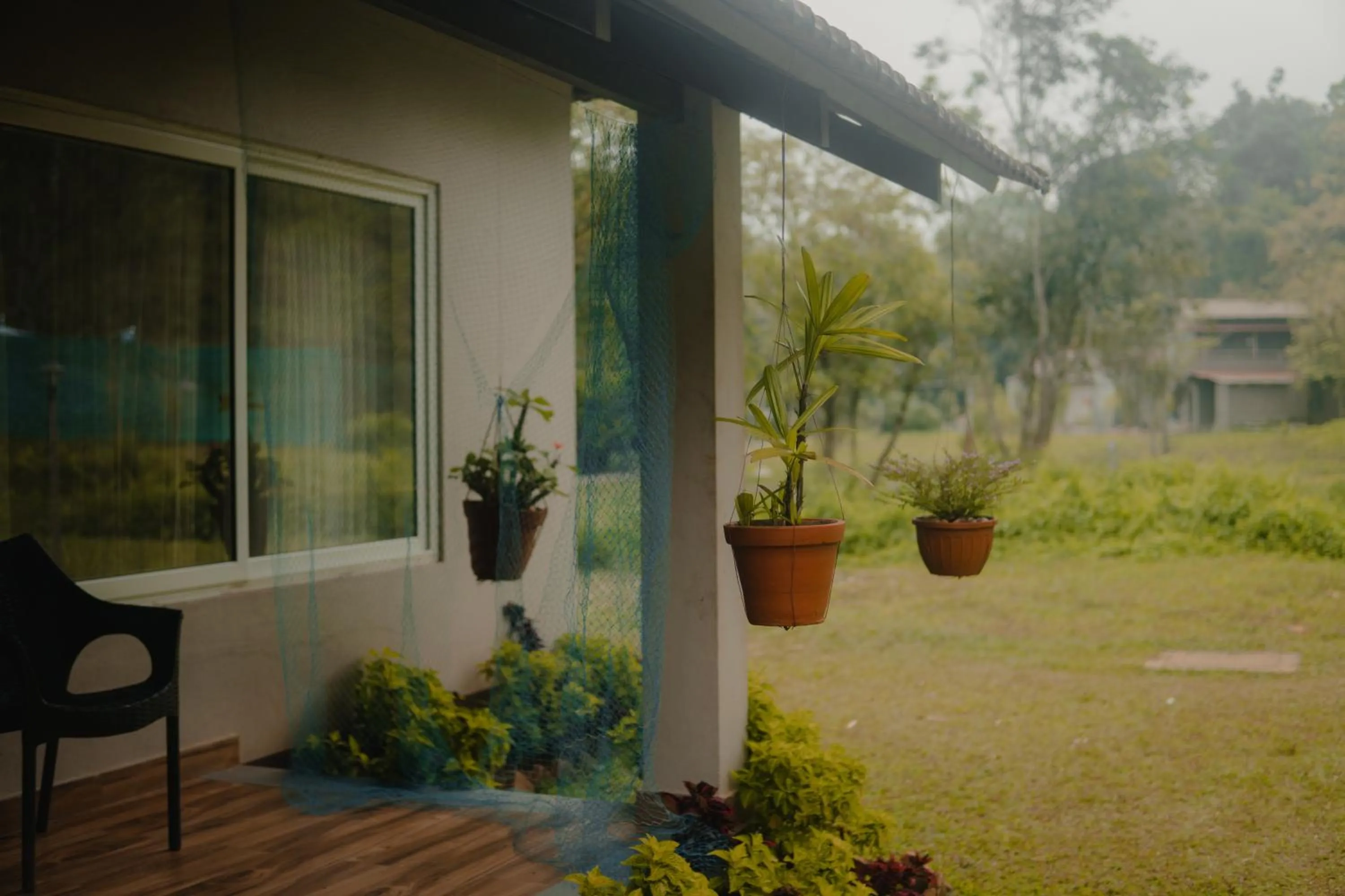 Garden view in Abad Brookside Wayanad