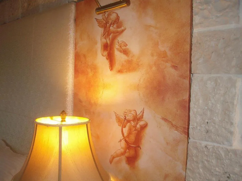 Decorative detail in Archontopetra Boutique Hotel