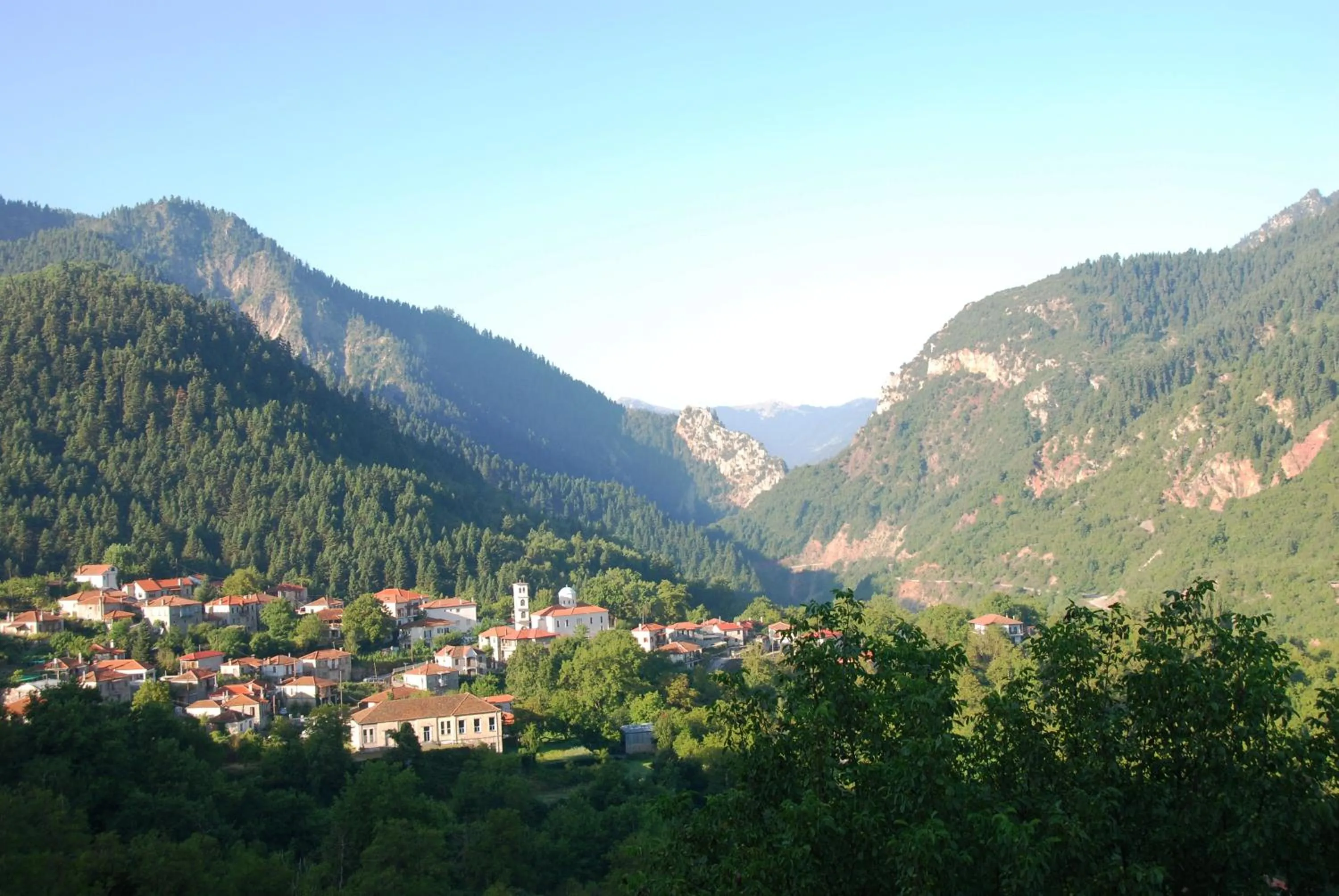 Natural landscape in Archontopetra Boutique Hotel