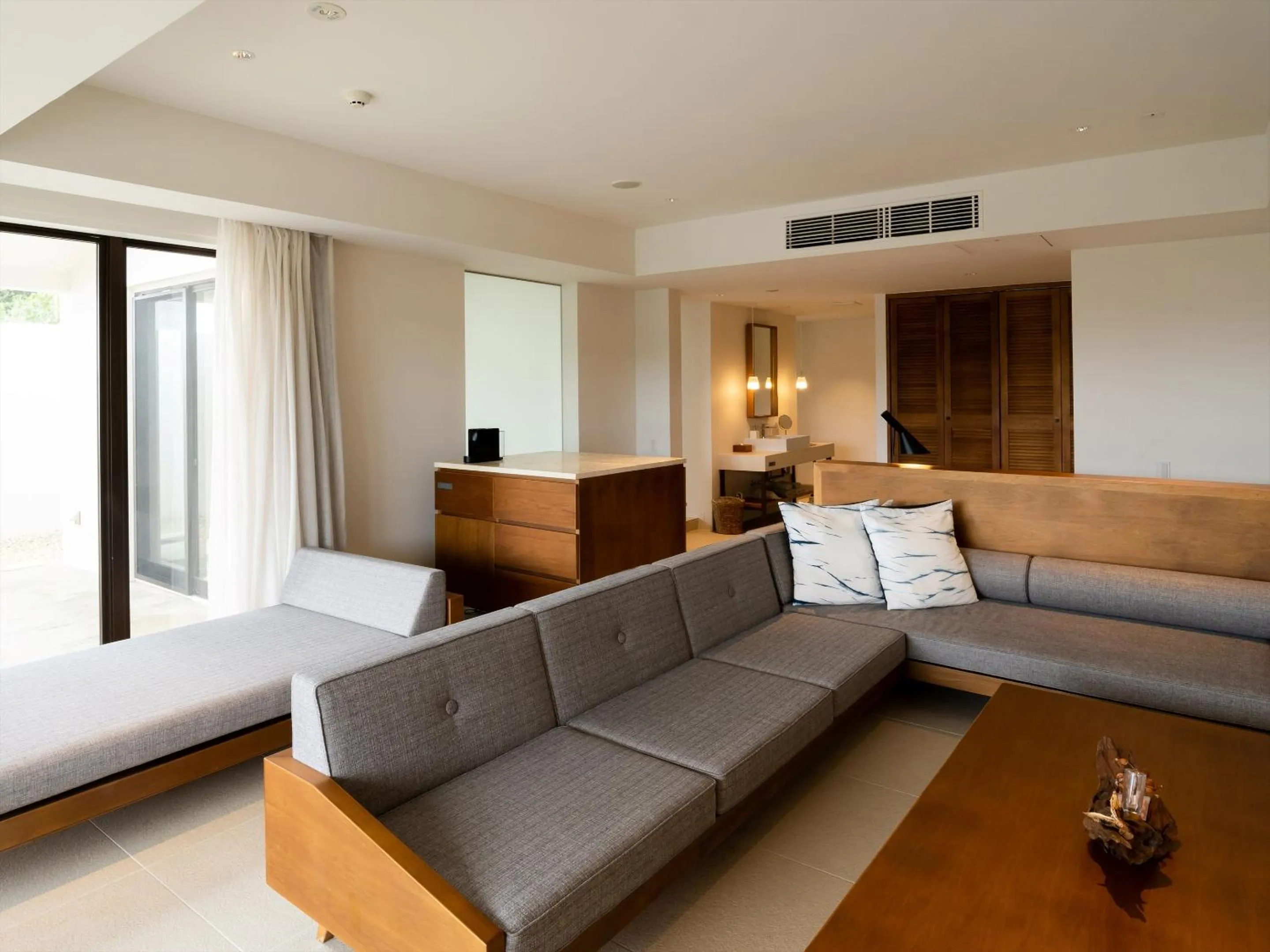 Living room, Bed in The Rescape