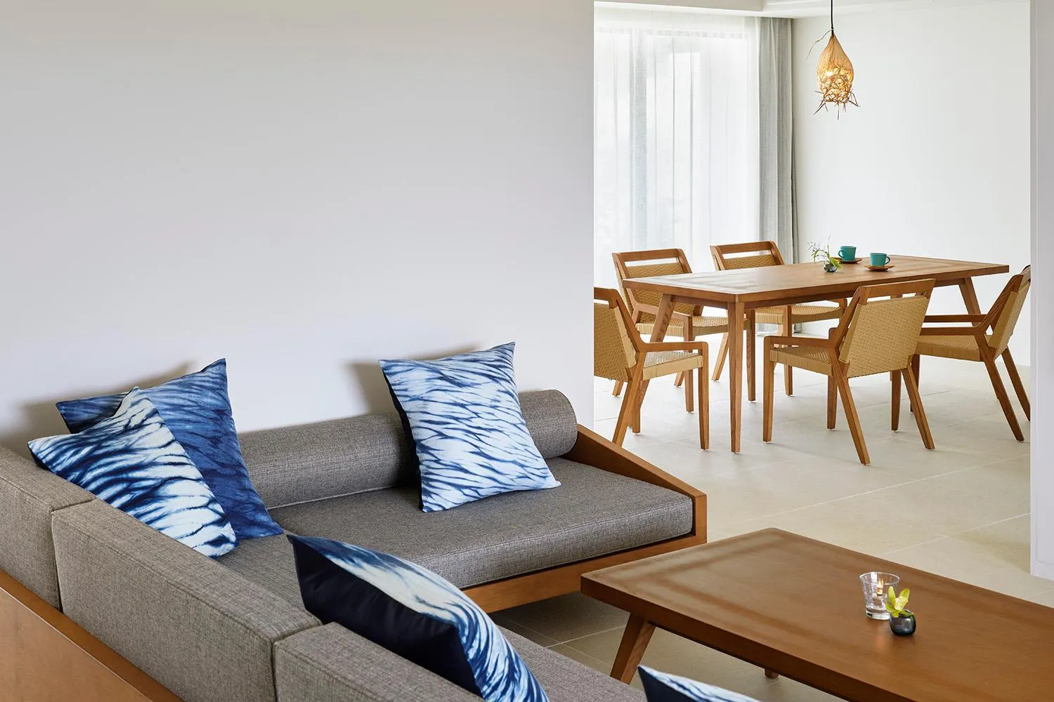 Living room in The Rescape