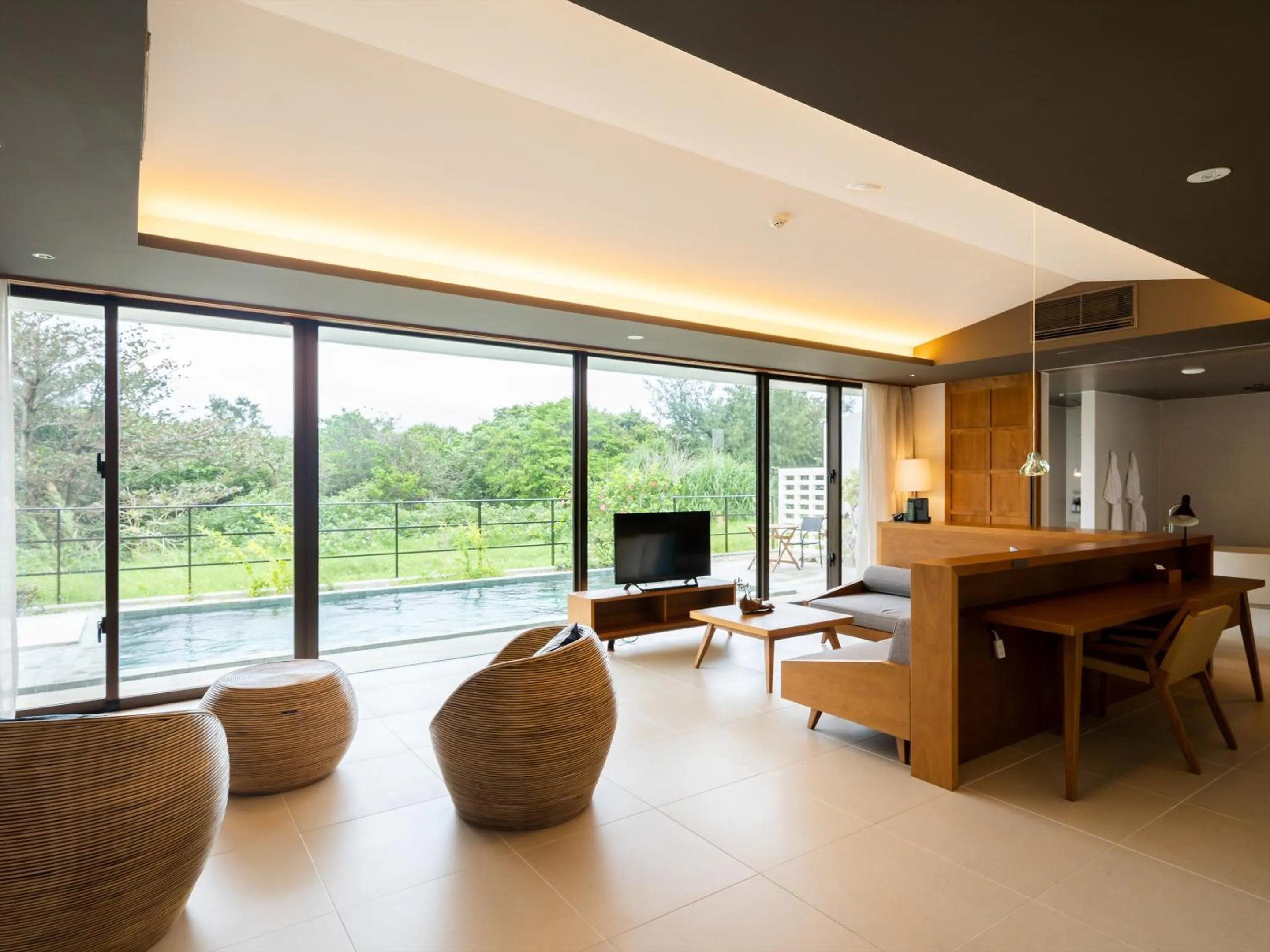 Living room in The Rescape