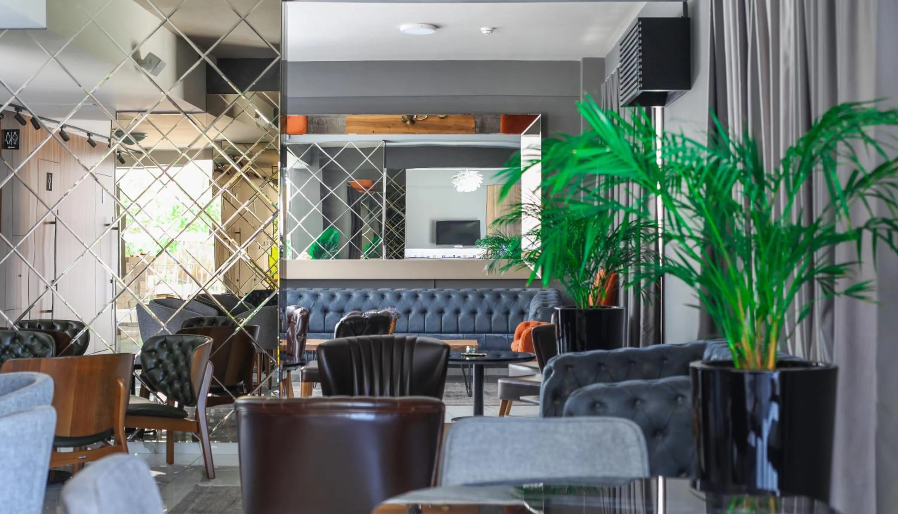 Lobby or reception in Sky Roof Hotel