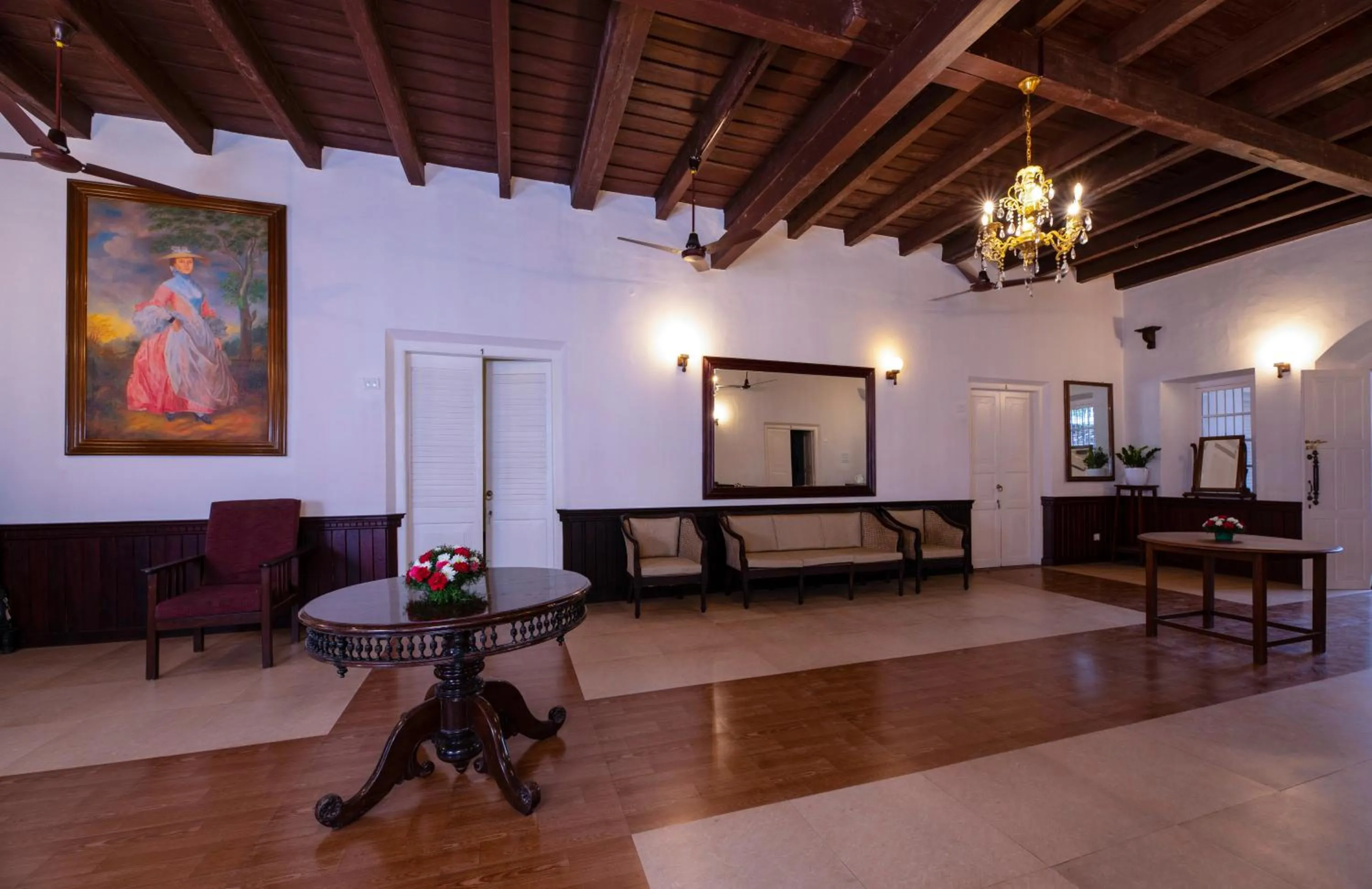 Seating area in Dutch Bungalow