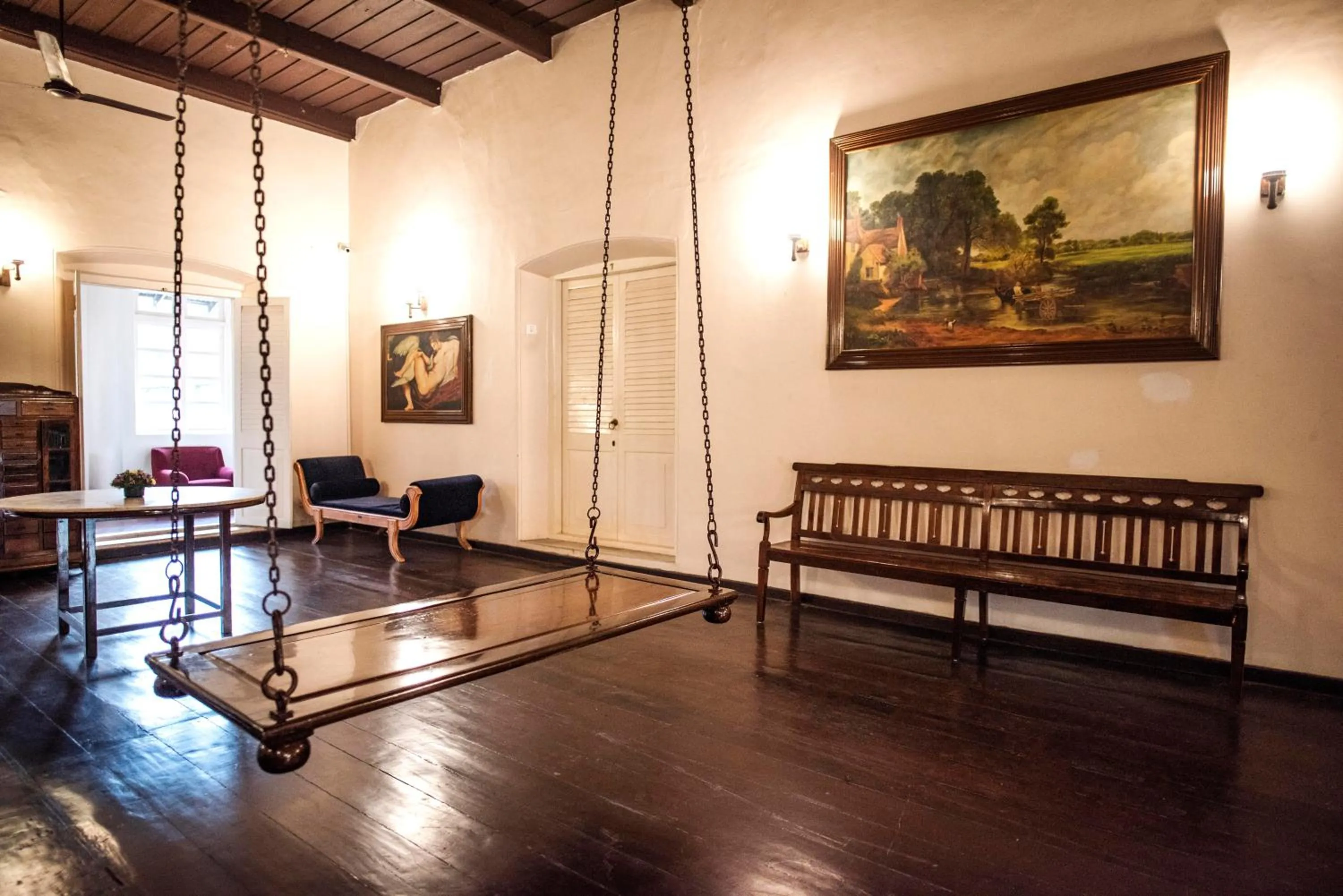 Seating area in Dutch Bungalow