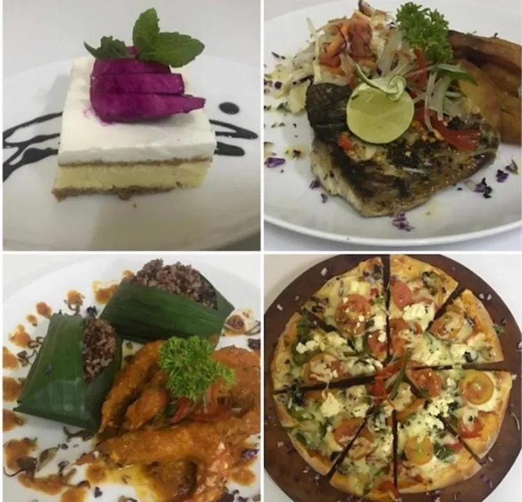 Food in Ekas Surf Resort & Surf Camp