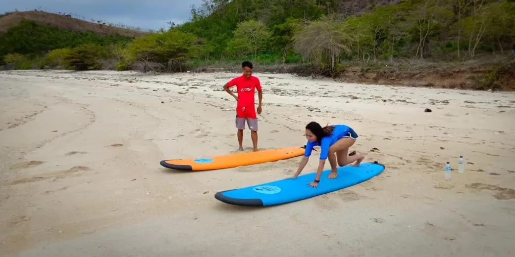 Beach in Ekas Surf Resort & Surf Camp