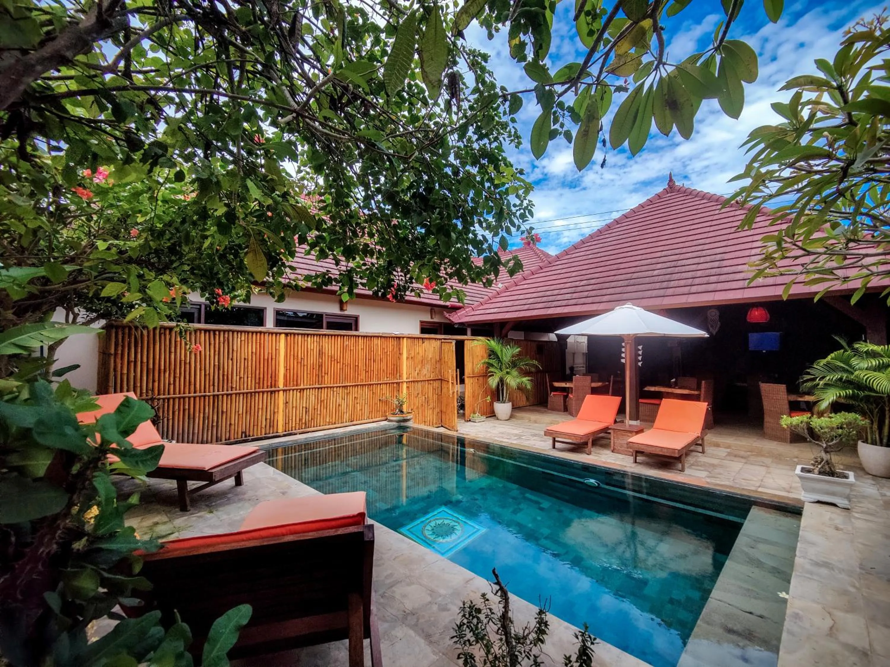 Property building in Ekas Surf Resort & Surf Camp