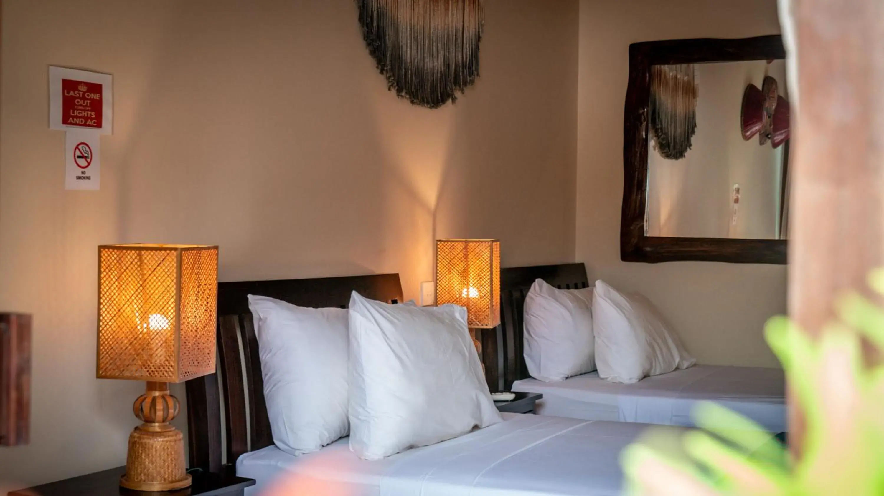 Standard Twin Room in Ekas Surf Resort & Surf Camp Standard Twin Room in Ekas Surf Resort & Surf Camp