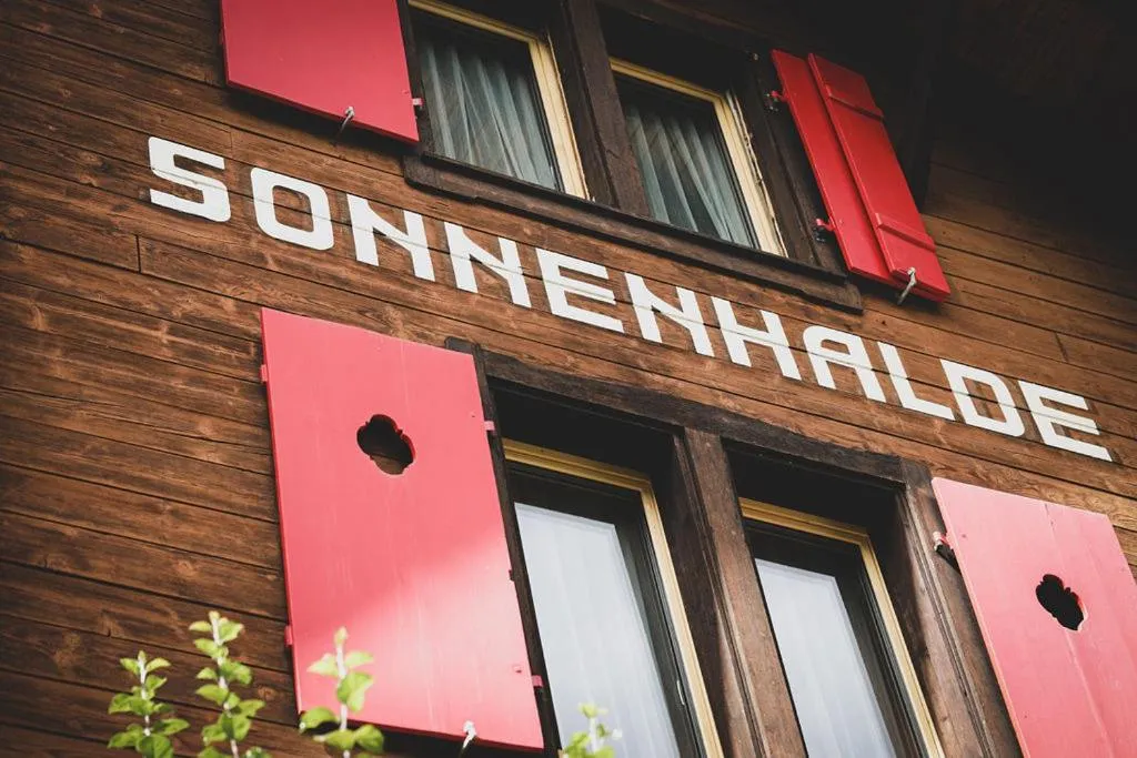 Property building in Hotel Sonnenhalde, Arosa