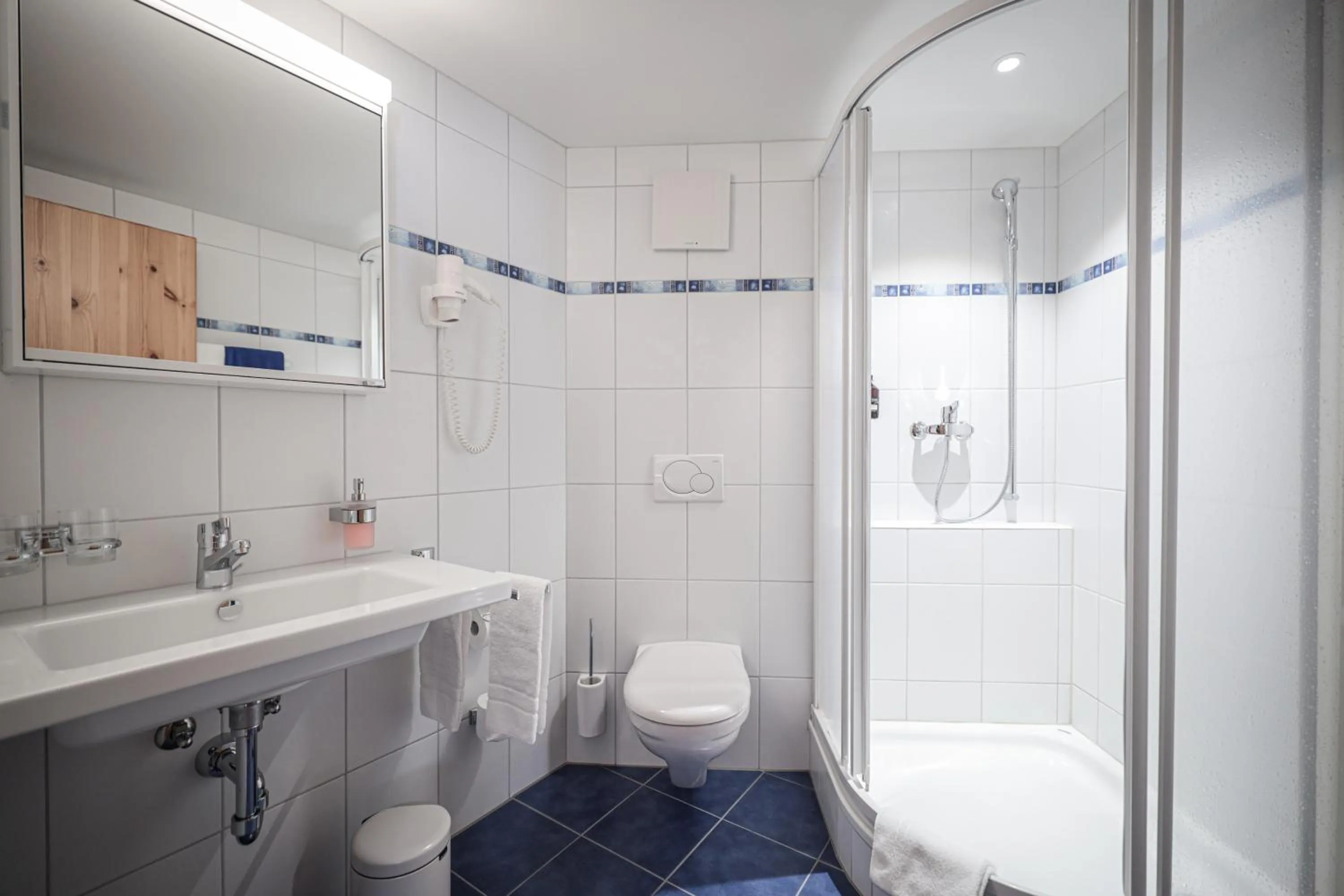 Bathroom in Hotel Sonnenhalde, Arosa