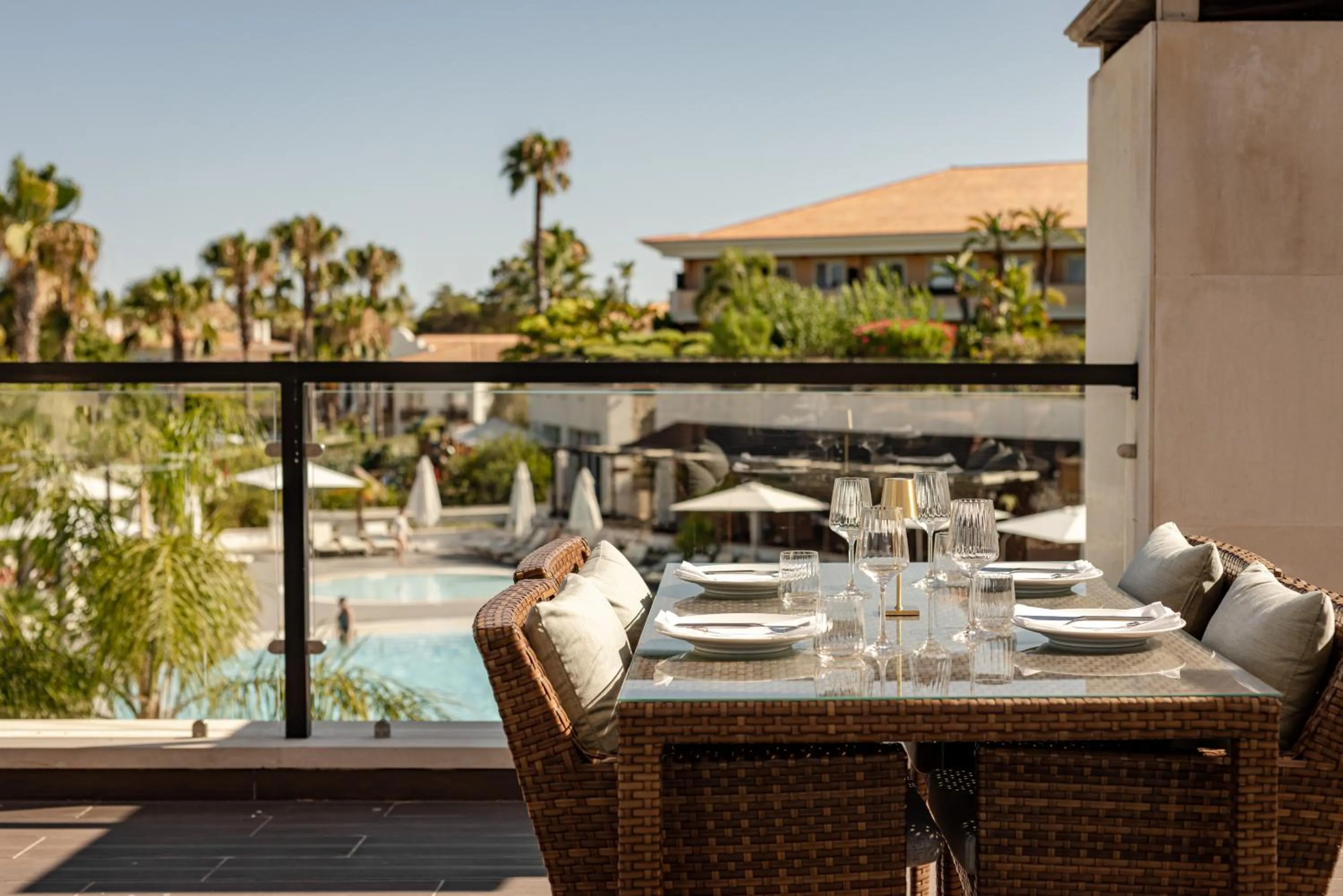 Patio in Wyndham Grand Algarve